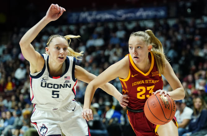 "Diana Taurasi don't like to play defense": Paige Bueckers picks Maya Moore among other tough choices between UConn stars