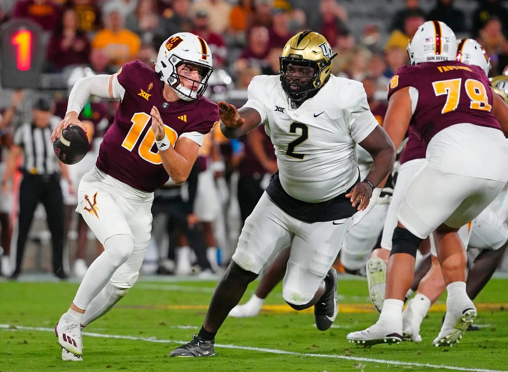 peach bowl Texas vs Arizona State starting QB today Peach Bowl game