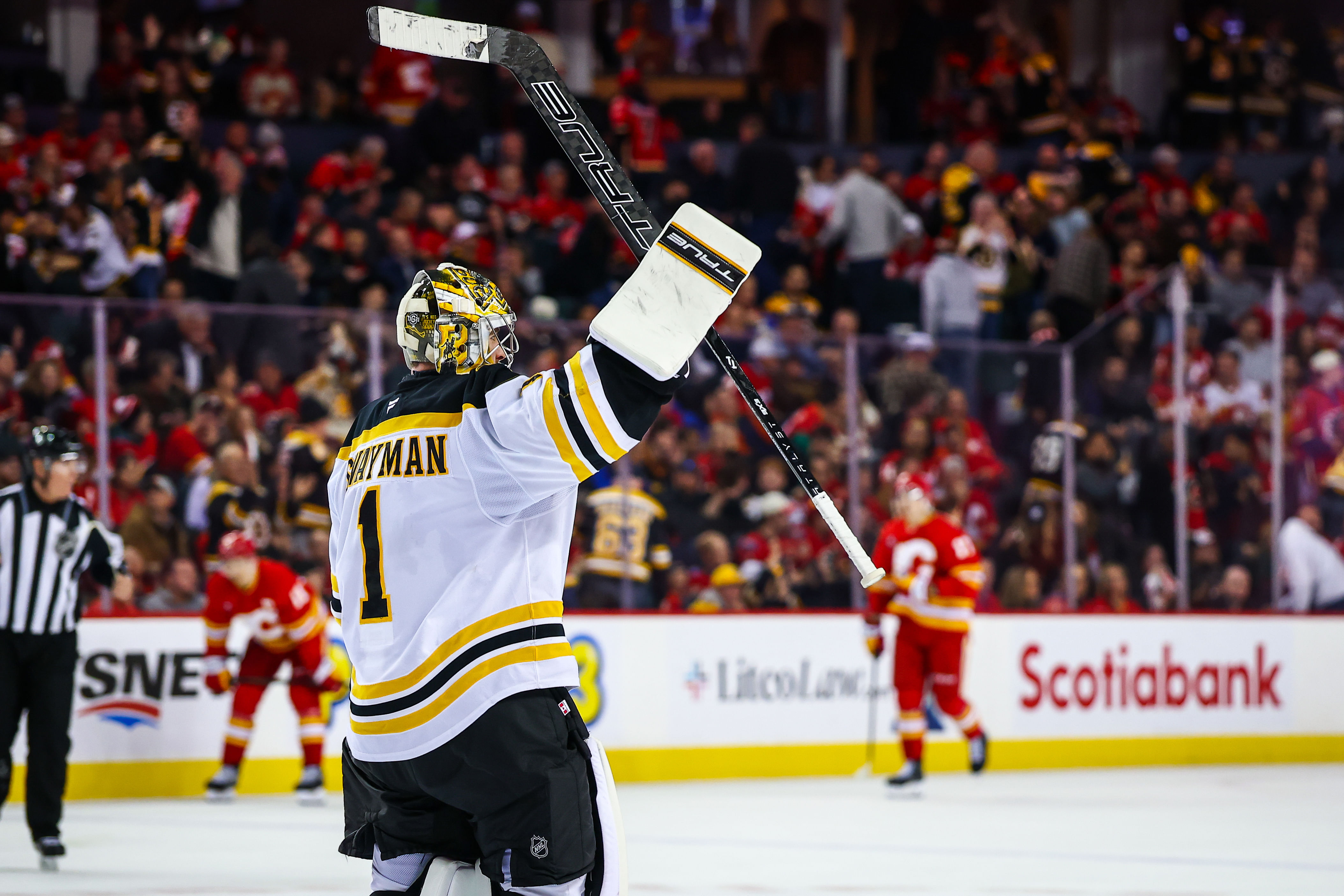 NHL: Boston Bruins at Calgary Flames - Source: Imagn