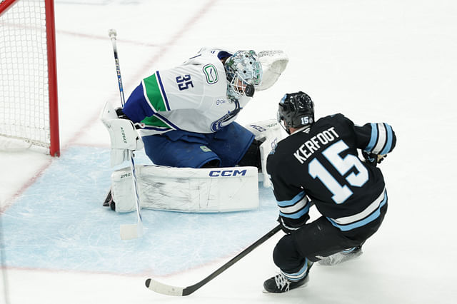 NHL: Vancouver Canucks at Utah - Source: Imagn