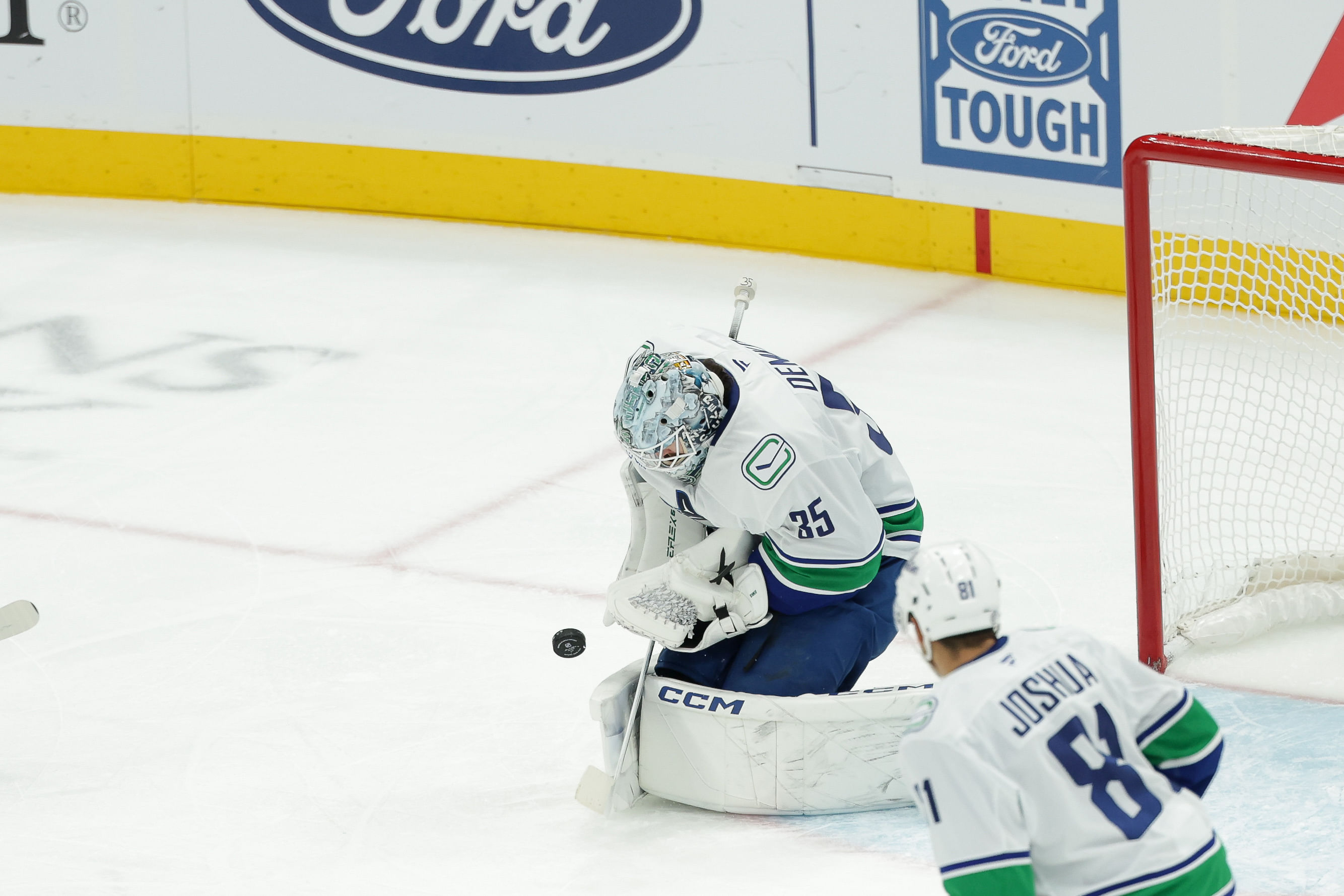 NHL: Vancouver Canucks at Utah - Source: Imagn