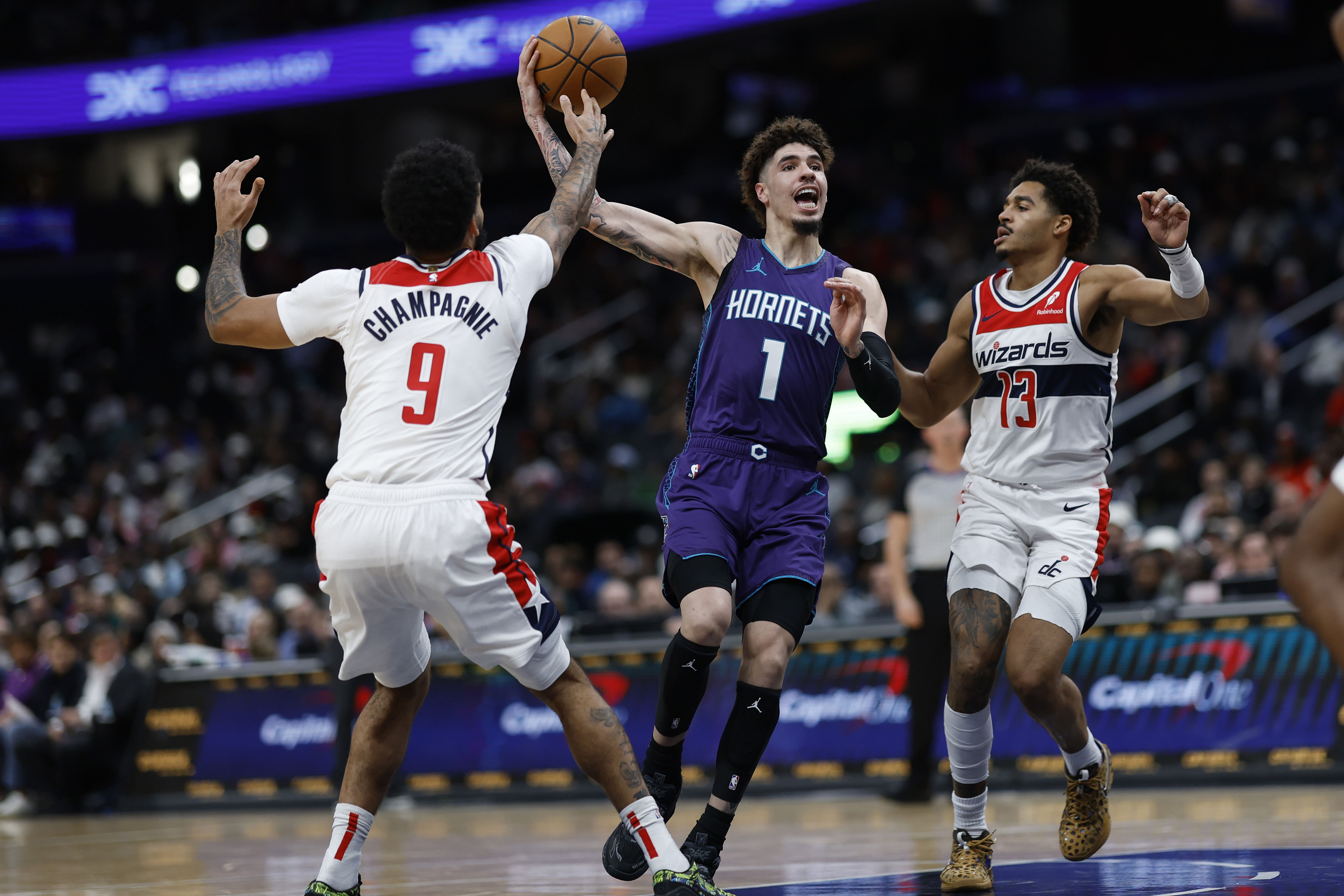 NBA: Charlotte Hornets at Washington Wizards - Source: Imagn