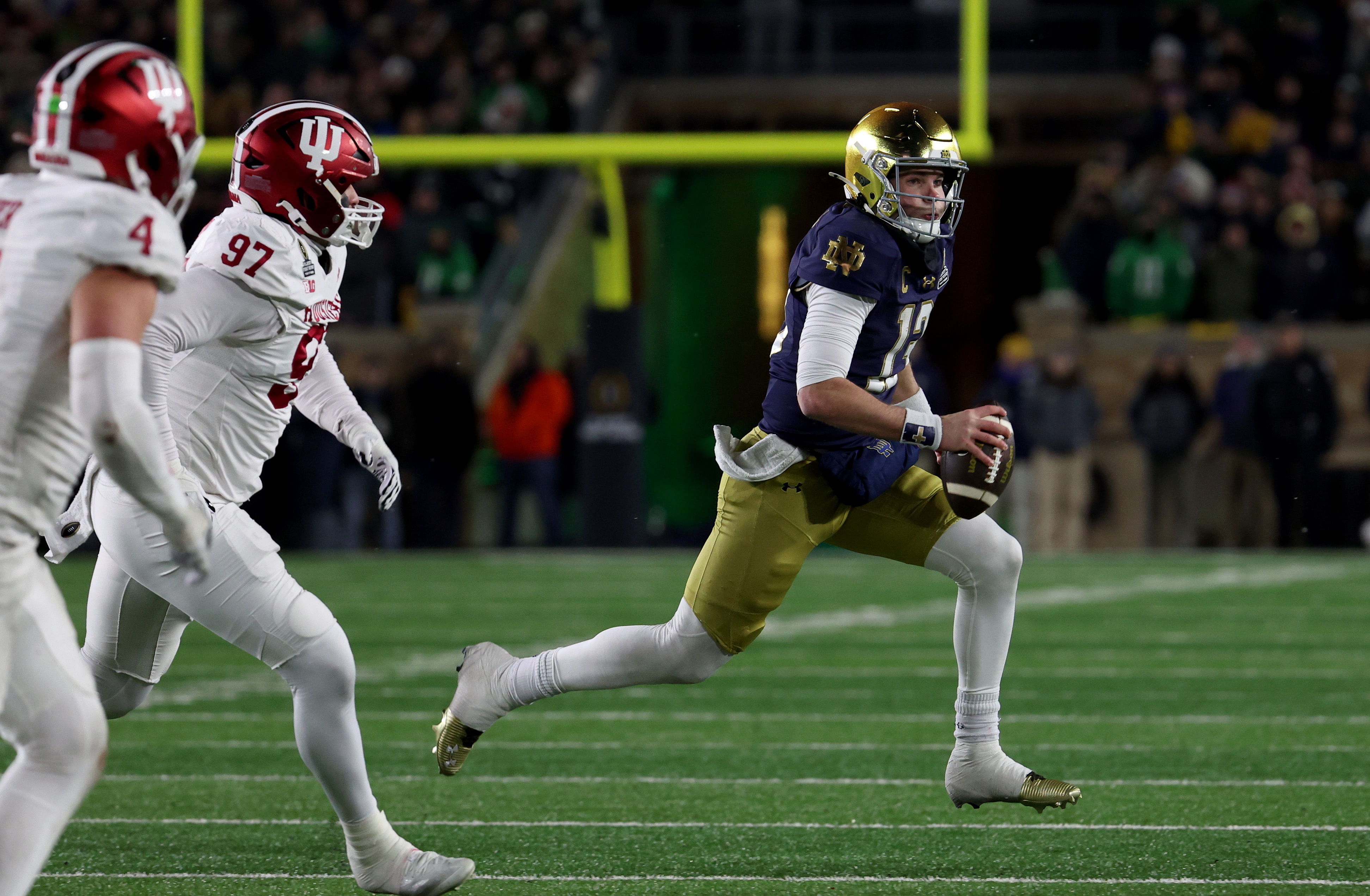 NCAA Football: CFP National Playoff First Round-Indiana at Notre Dame - Source: Imagn