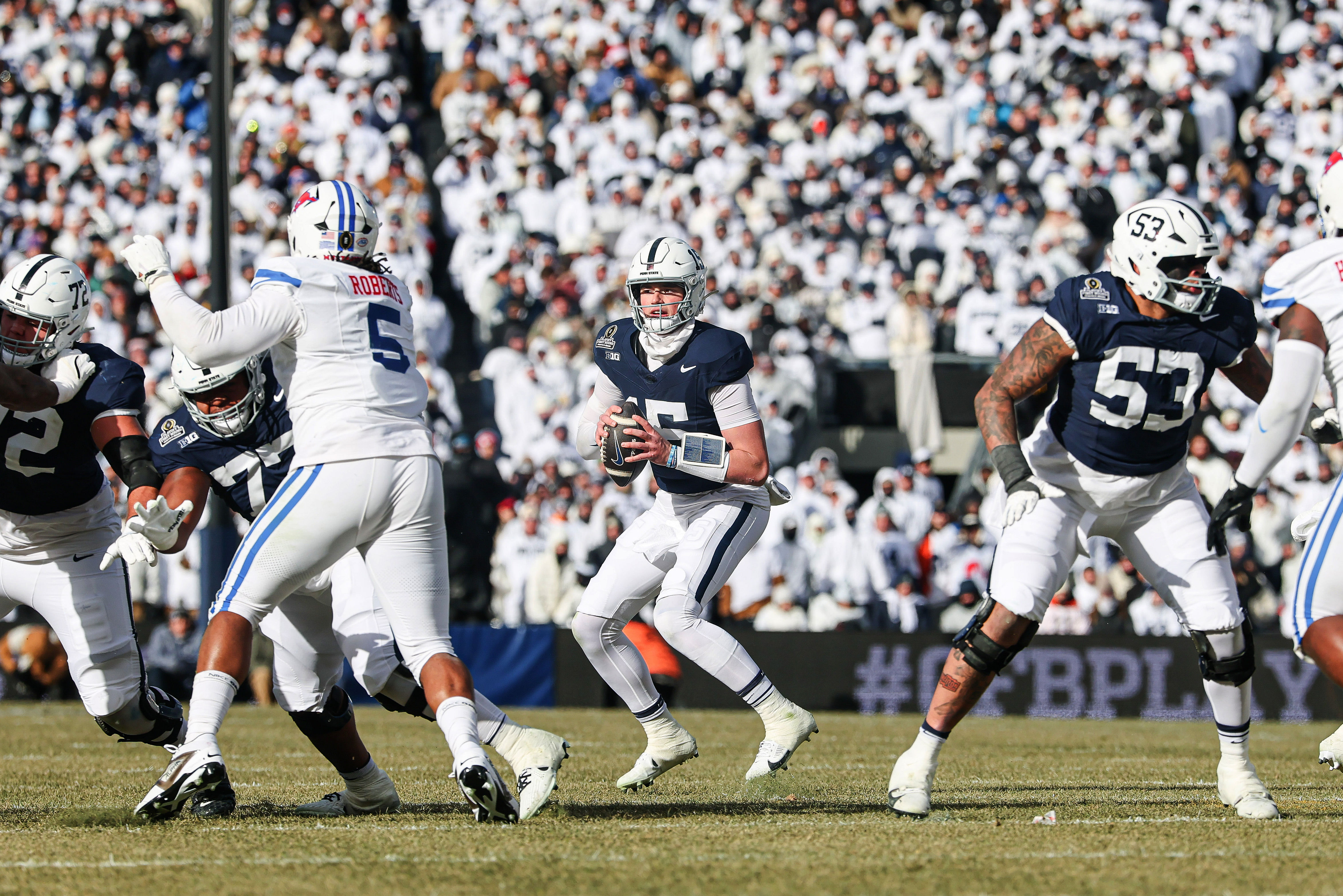 NCAA Football: CFP National Playoff First Round-Southern Methodist at Penn State - Source: Imagn