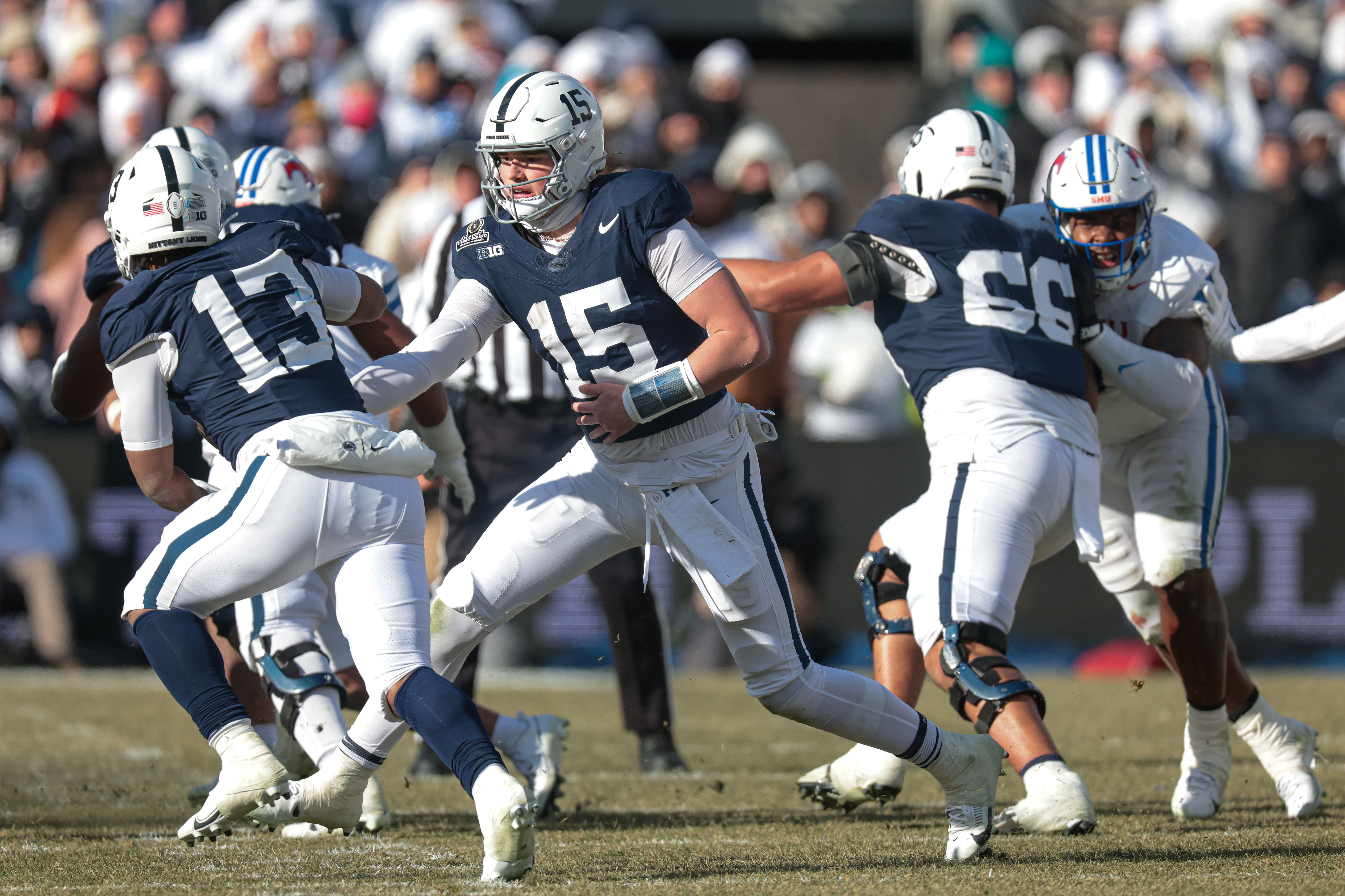 NCAA Football: CFP National Playoff First Round-Southern Methodist at Penn State - Source: Imagn