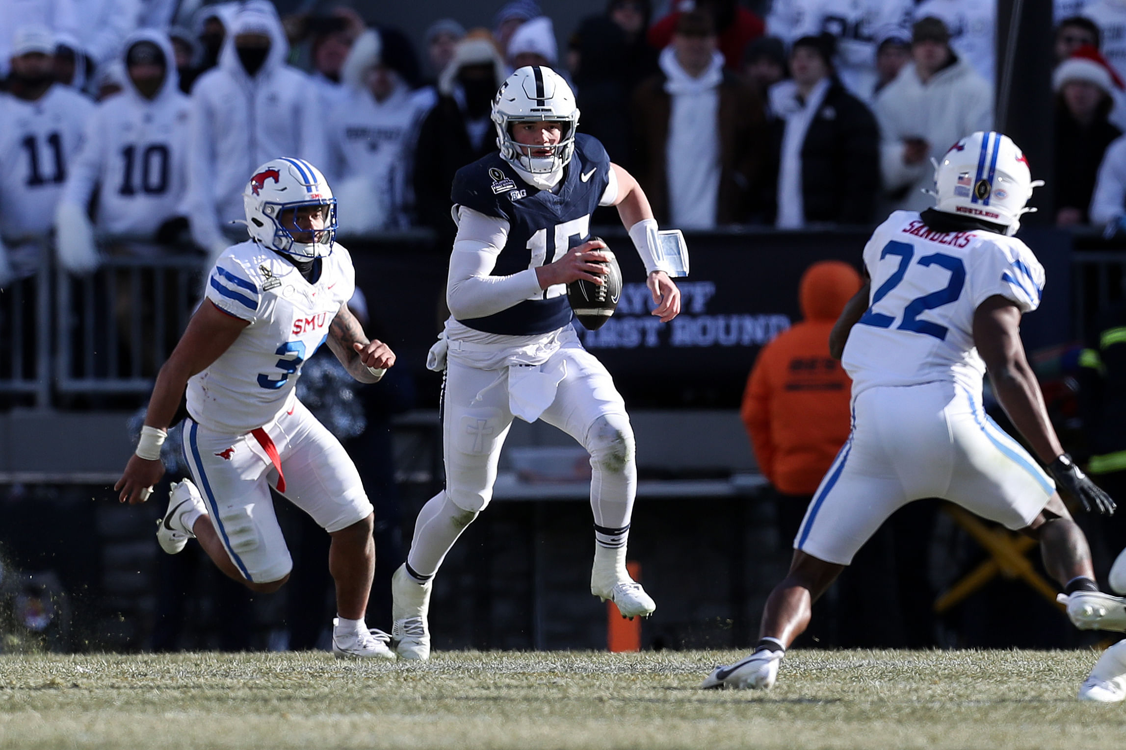 NCAA Football: CFP National Playoff First Round-Southern Methodist at Penn State - Source: Imagn