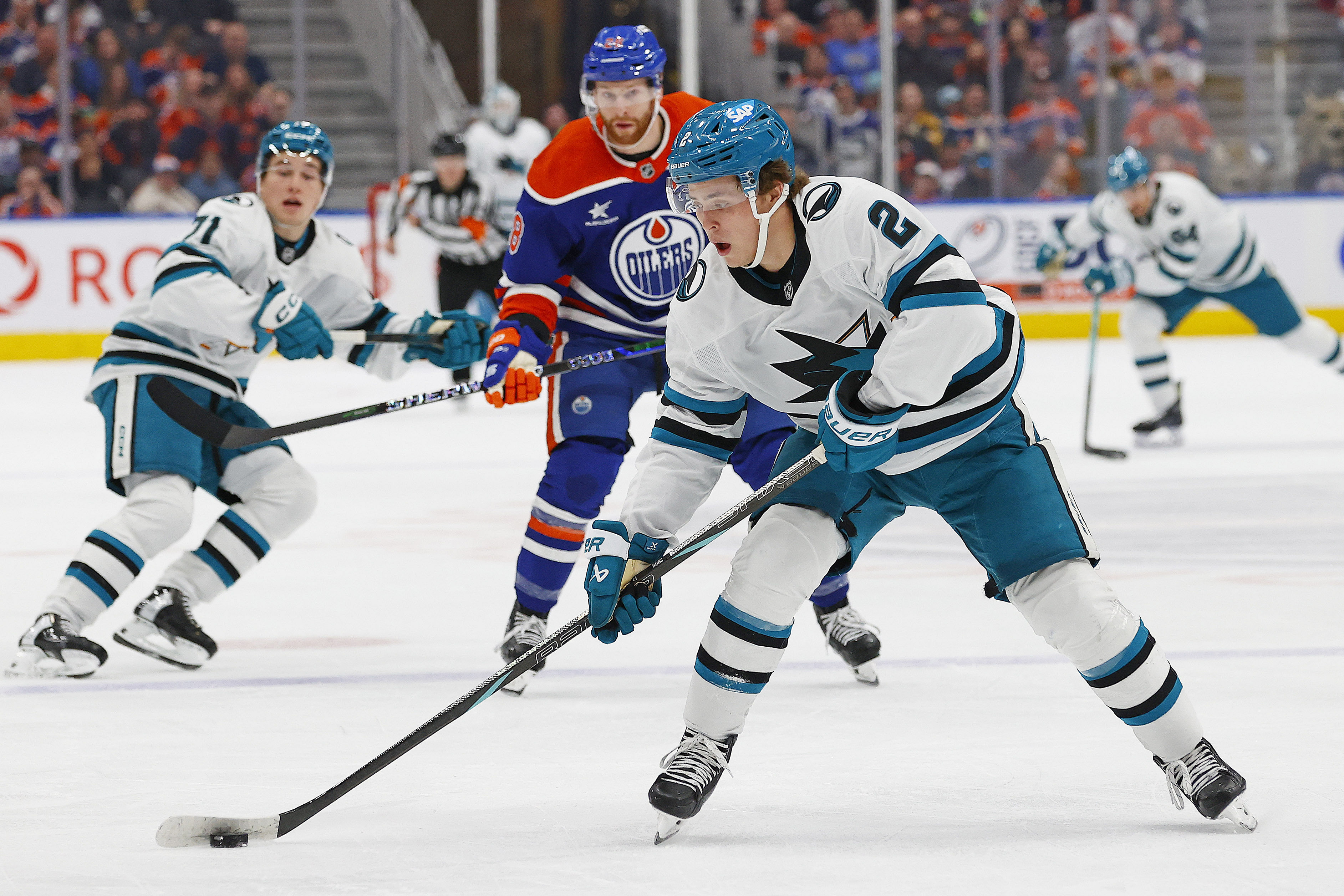 NHL: San Jose Sharks at Edmonton Oilers - Source: Imagn