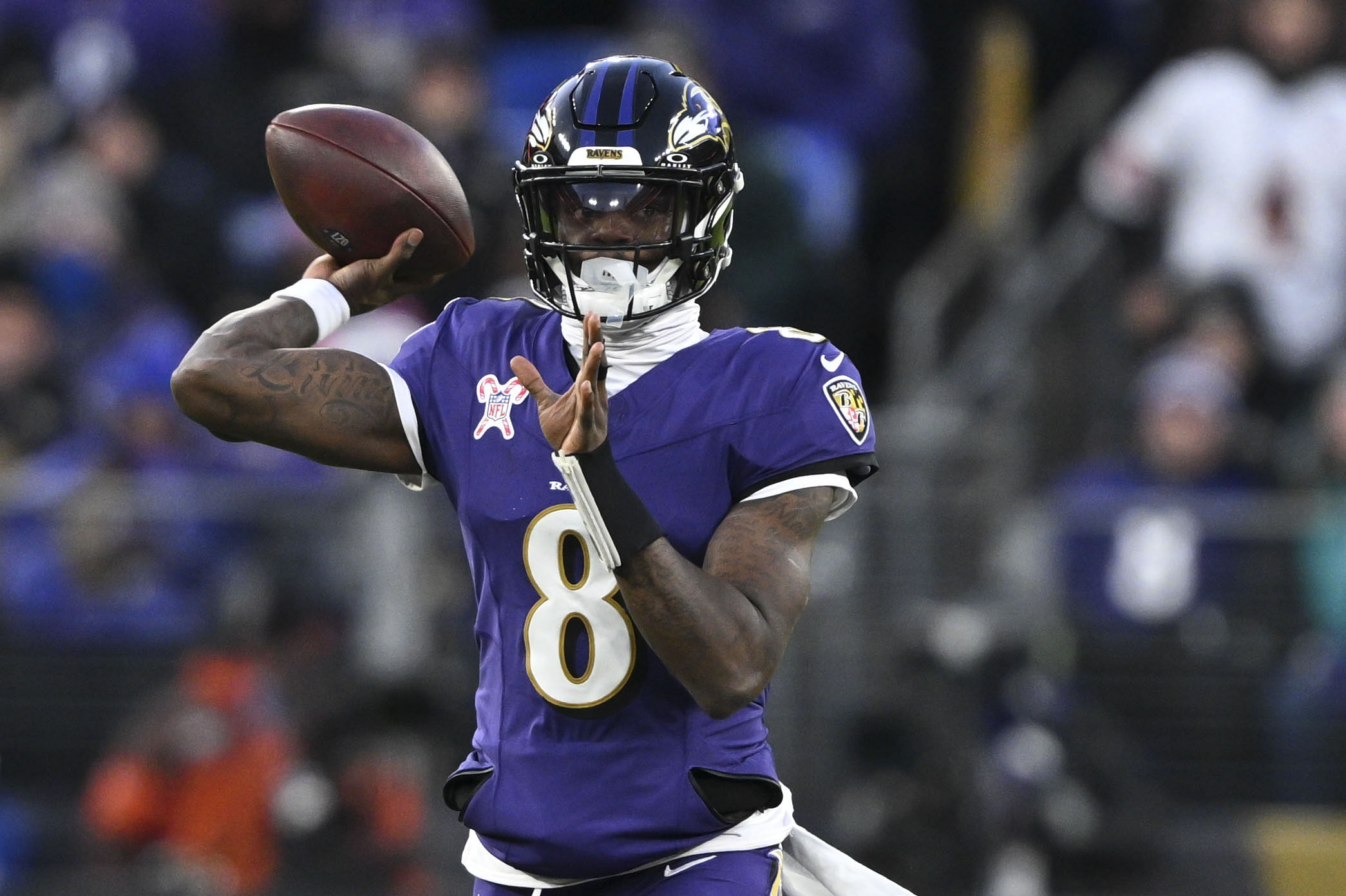 Baltimore Ravens QB Lamar Jackson - Source: Imagn