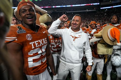 Sarkisian and Texas bested Clemson in their 2024 first-round matchup. (Photo Credit: IMAGN)