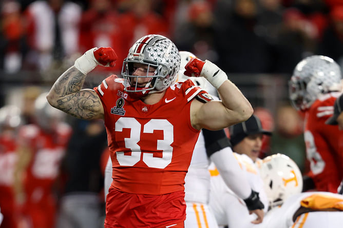 "Dumb f**k didn't learn his lesson": Fans rip Ohio State's Jack Sawyer for trash talking Tennessee players before huge CFP game