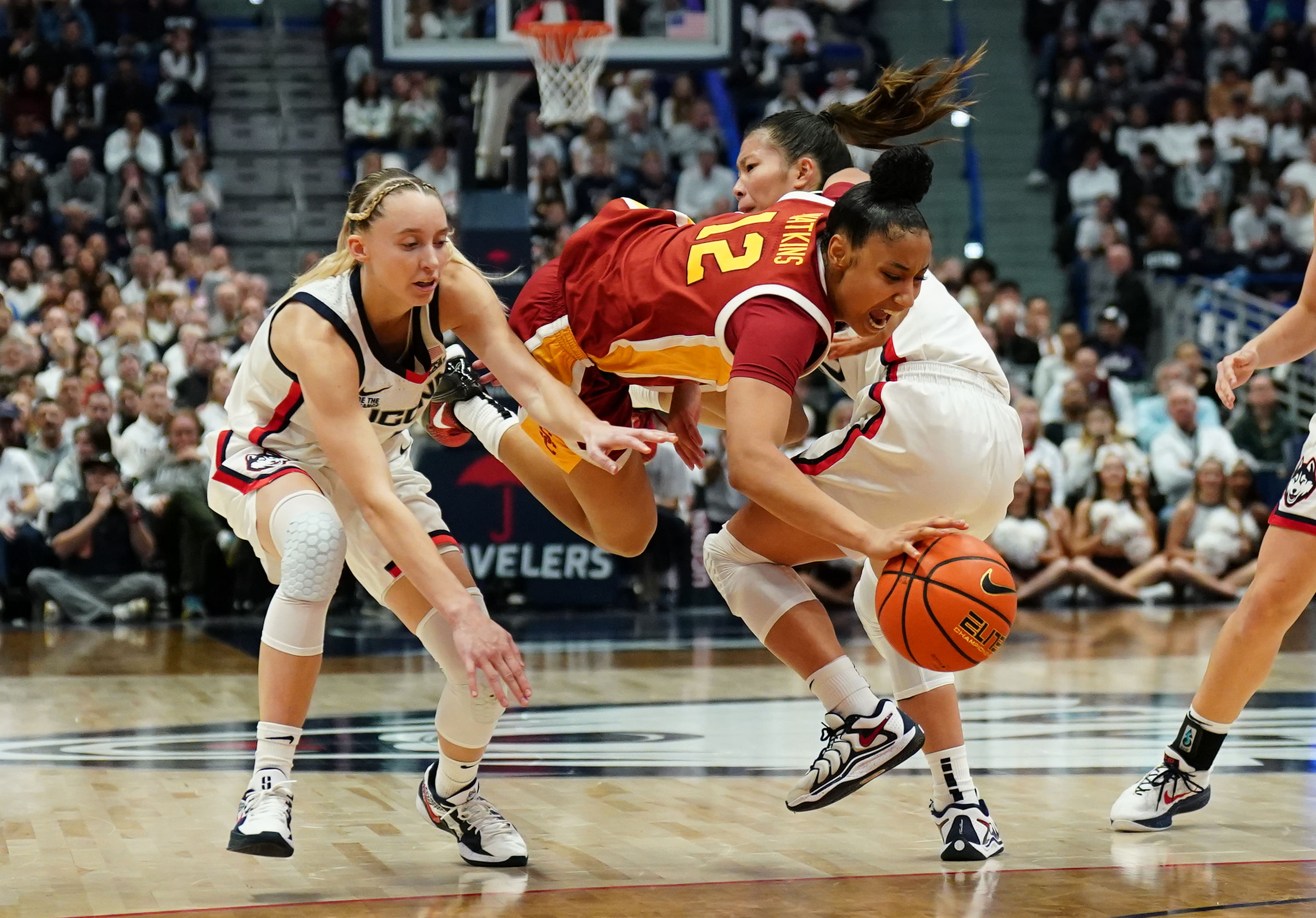 NCAA Womens Basketball: Southern California at Connecticut - Source: Imagn