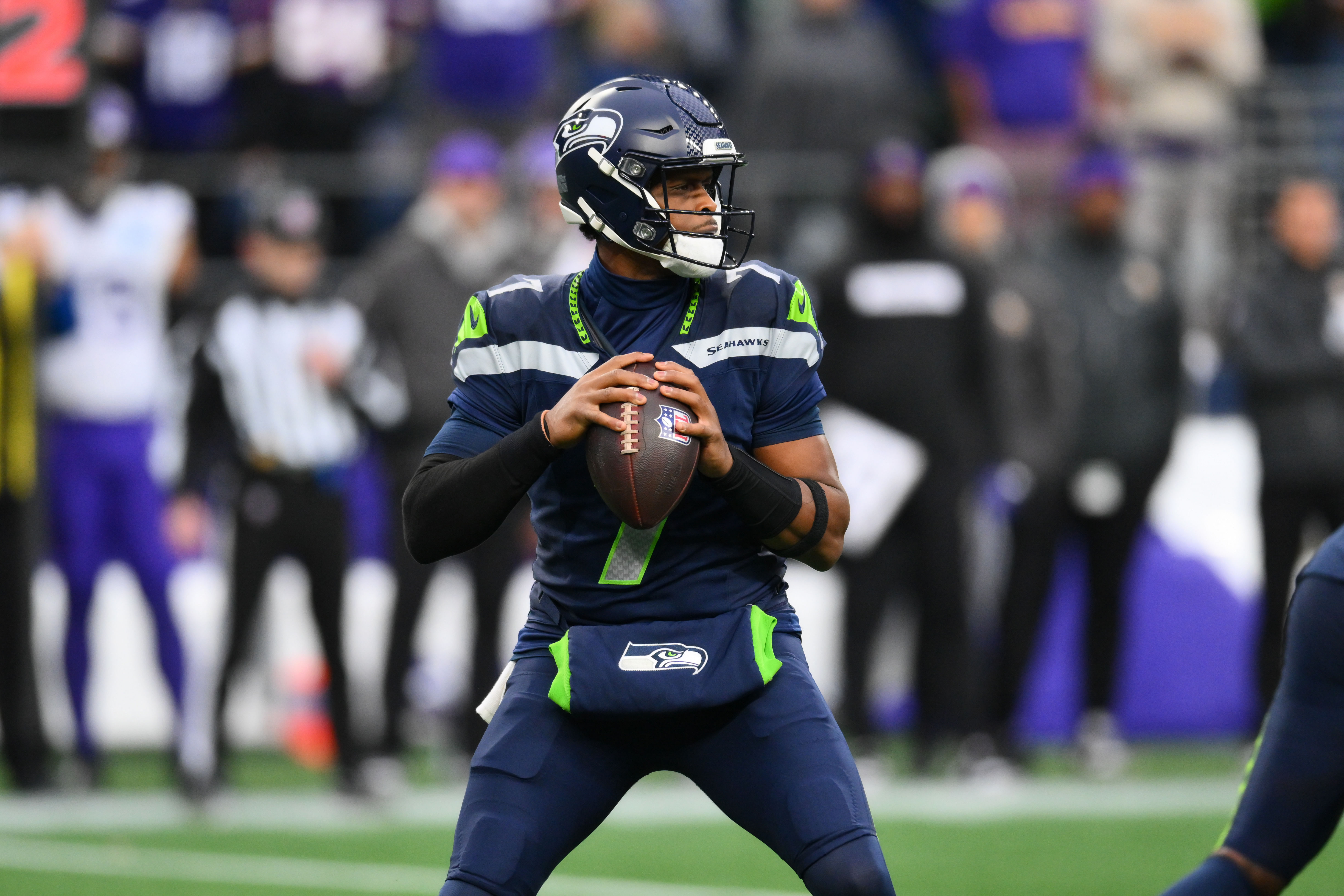 Seattle Seahawks QB Geno Smith - Source: Imagn