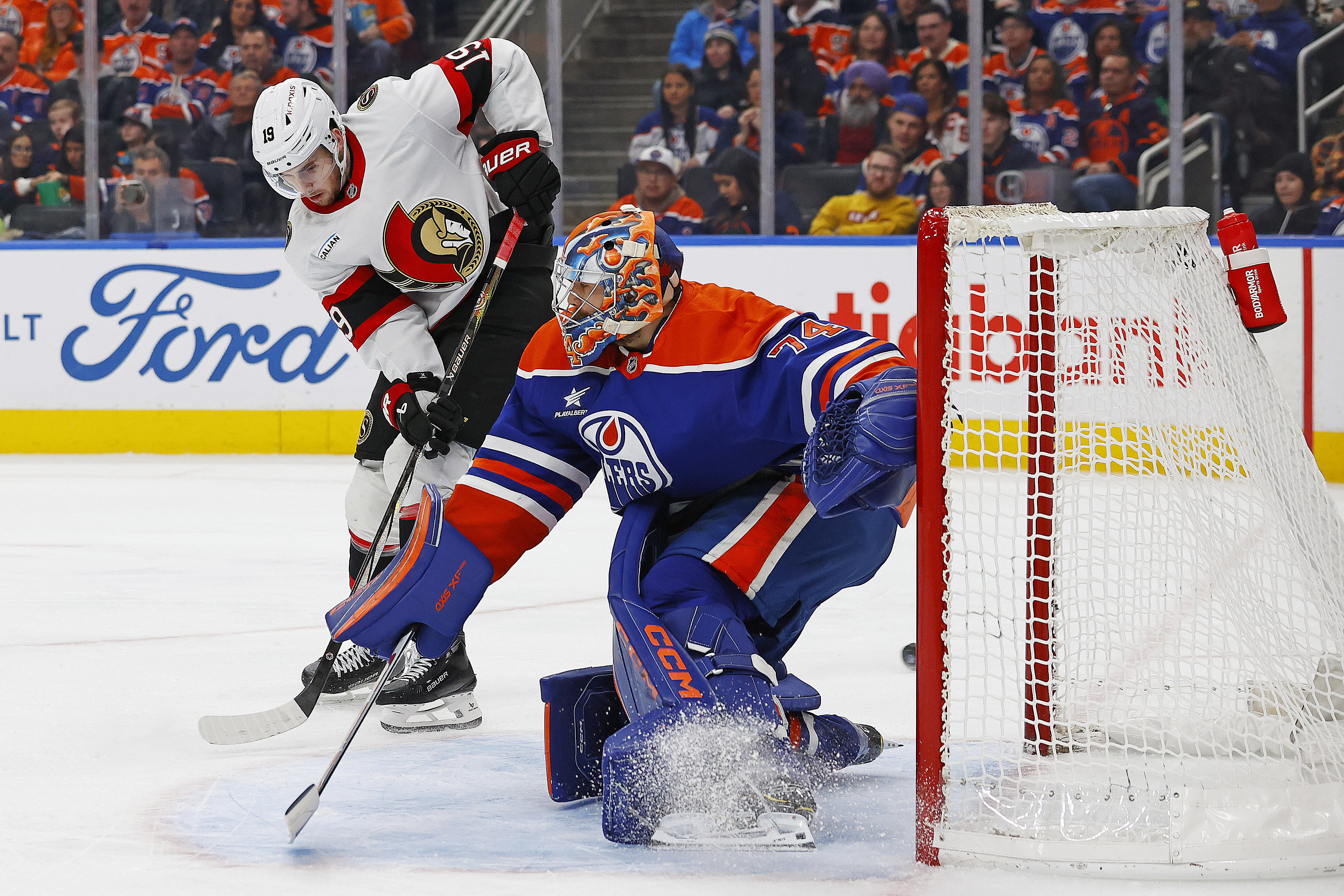 NHL: Ottawa Senators at Edmonton Oilers - Source: Imagn