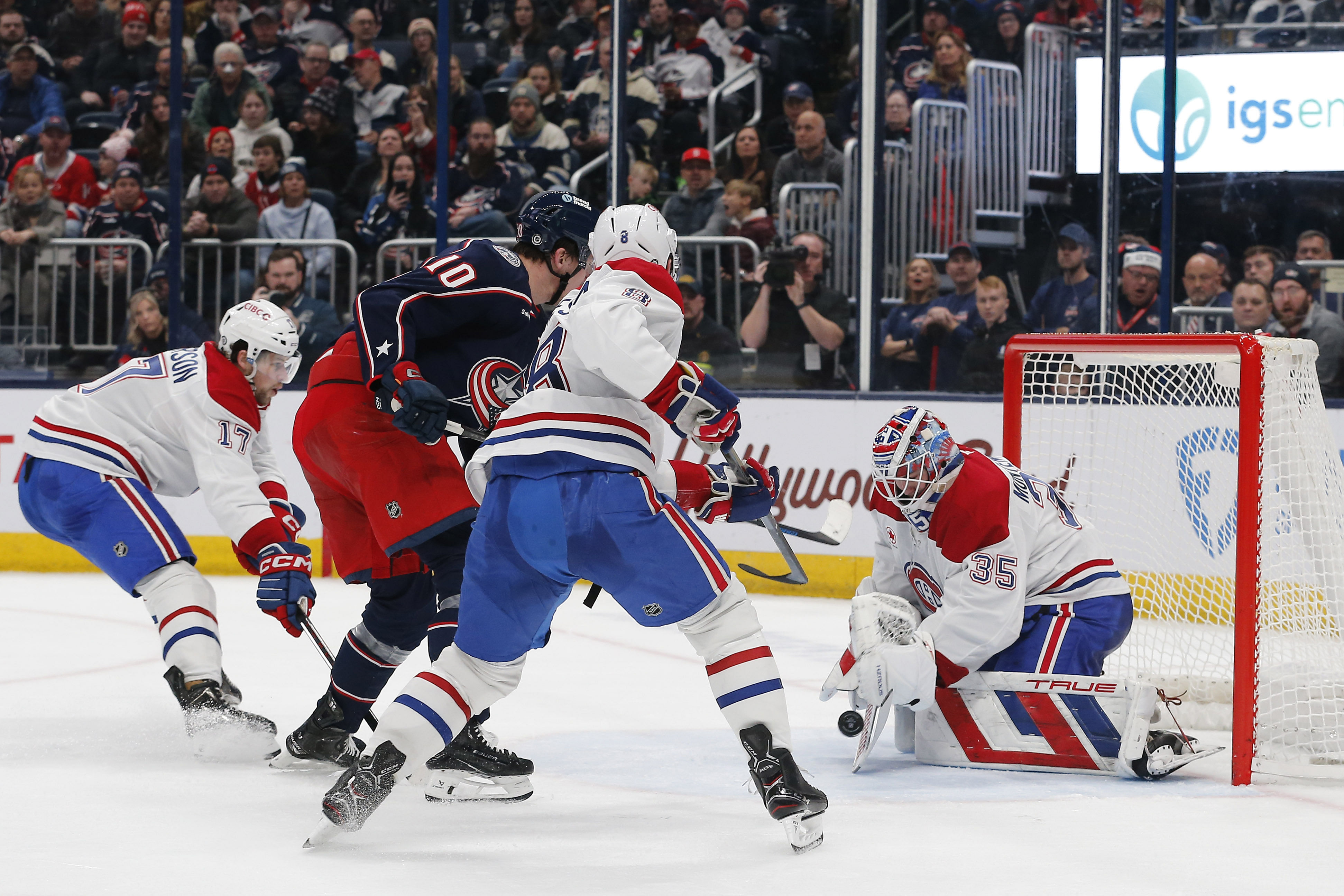 NHL: Montreal Canadiens at Columbus Blue Jackets - Source: Imagn