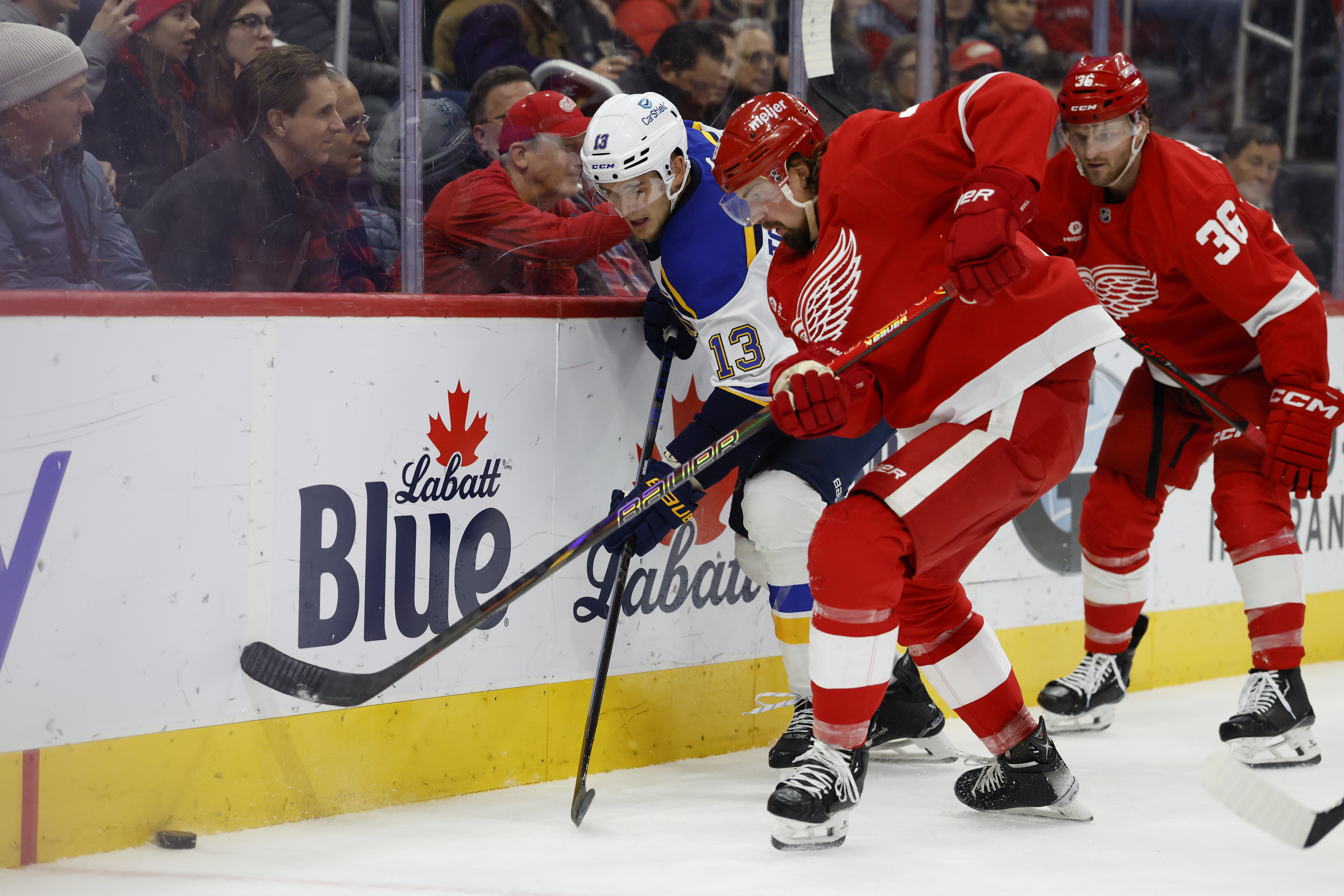 NHL: St. Louis Blues at Detroit Red Wings - Source: Imagn
