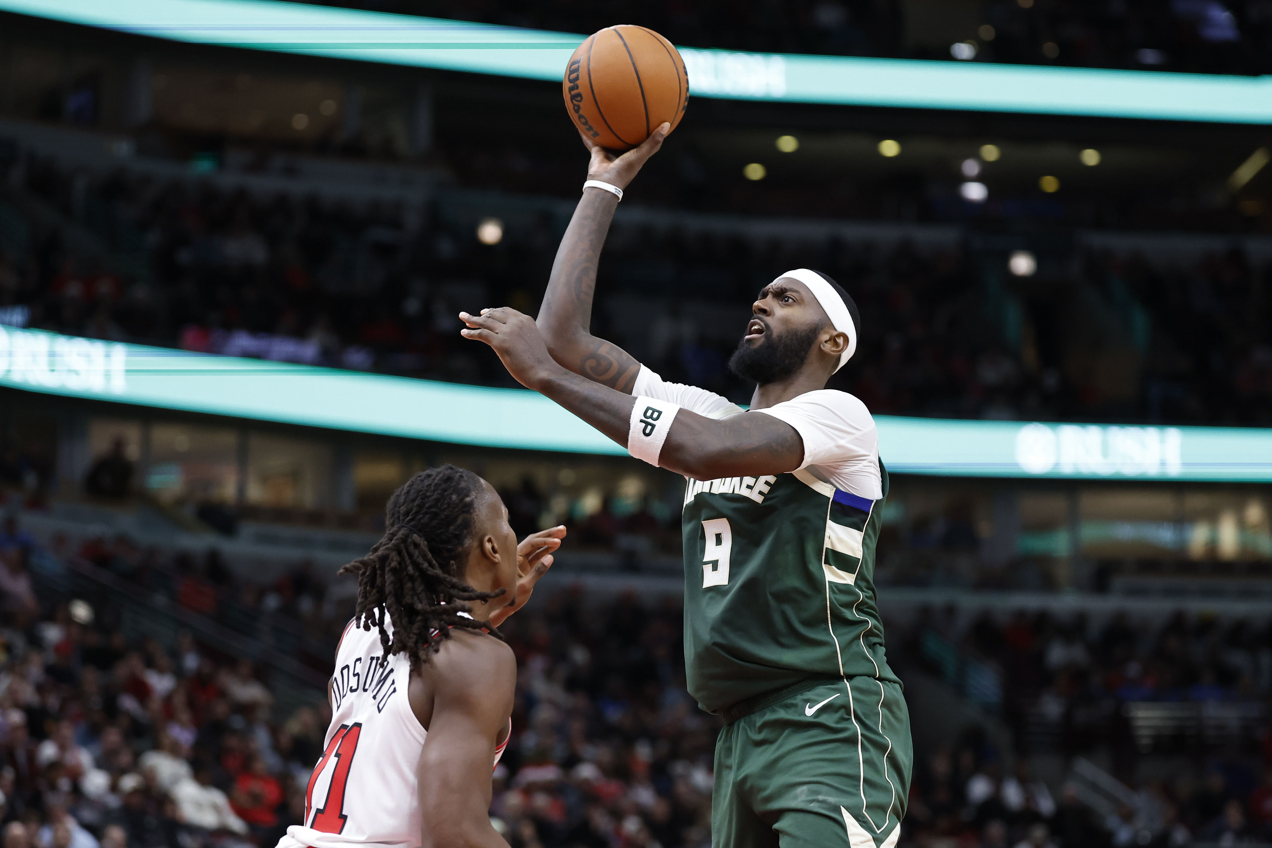 Milwaukee Bucks big man Bobby Portis (Image Credit: Kamil Krzaczynski-Imagn Images)