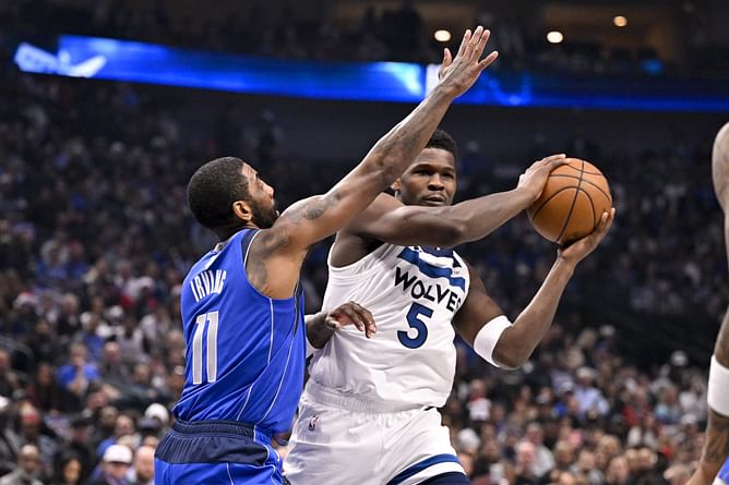Anthony Edwards wastes no time in delivering honest Kyrie Irving take after Christmas showdown