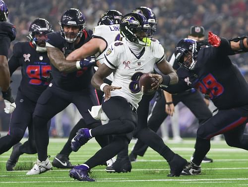 Lamar Jackson at Baltimore Ravens at Houston Texans - Source: Imagn