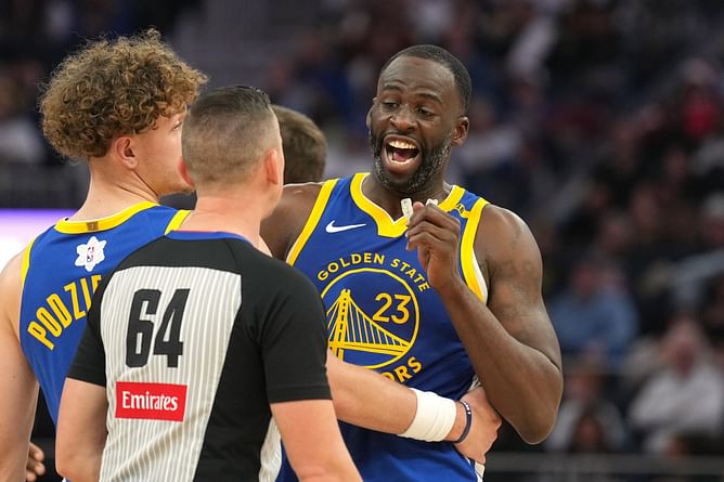 "F**k are you doing" - Draymond Green's alleged NSFW trash talk to Lakers caught on courtside camera