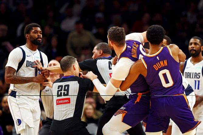 Phoenix Suns find $1.1 million silver lining in Jusuf Nurkic’s suspension after Mavericks scuffle