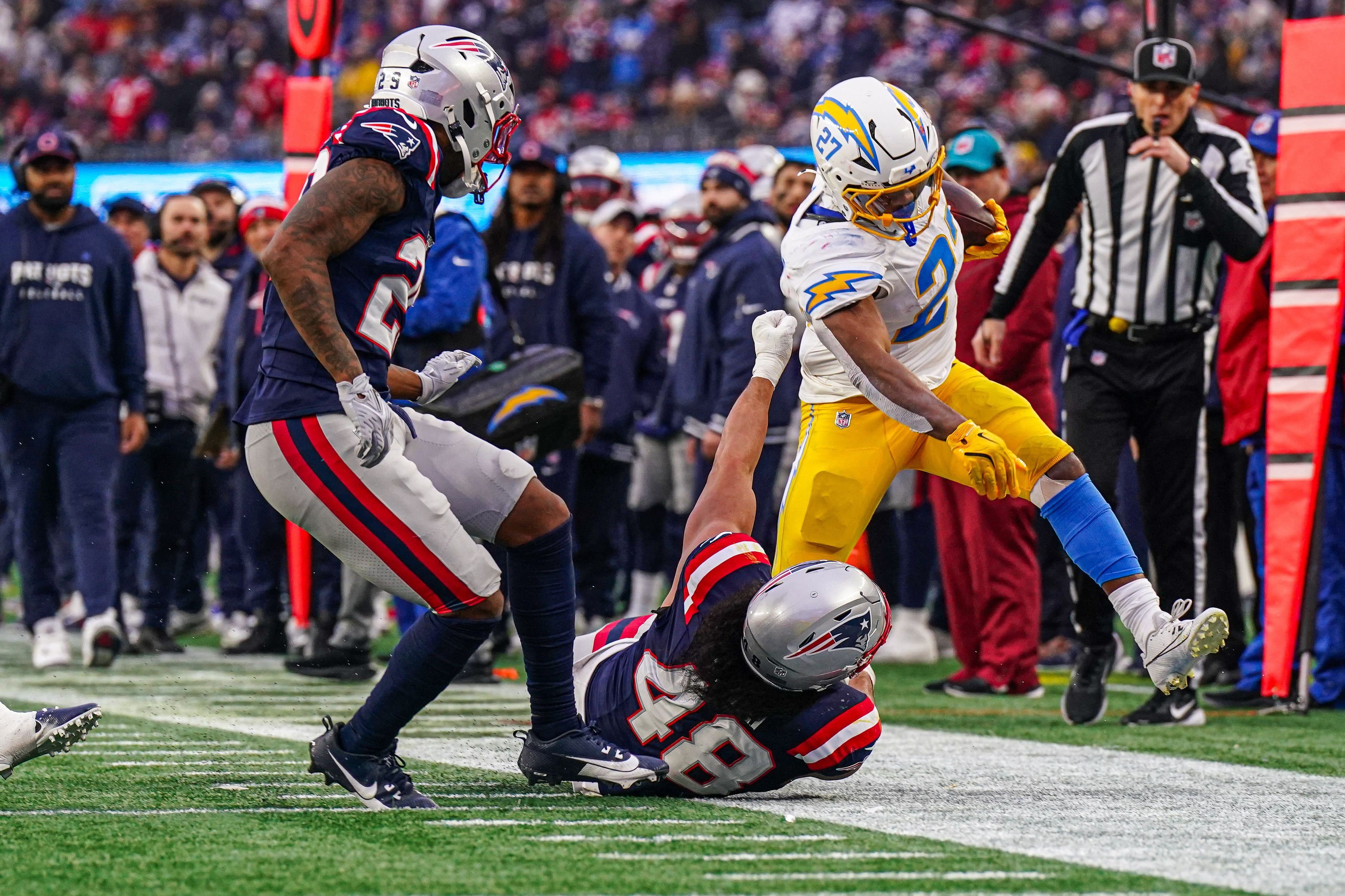 "Trade back, get an OT and more picks" Patriots fans make feelings