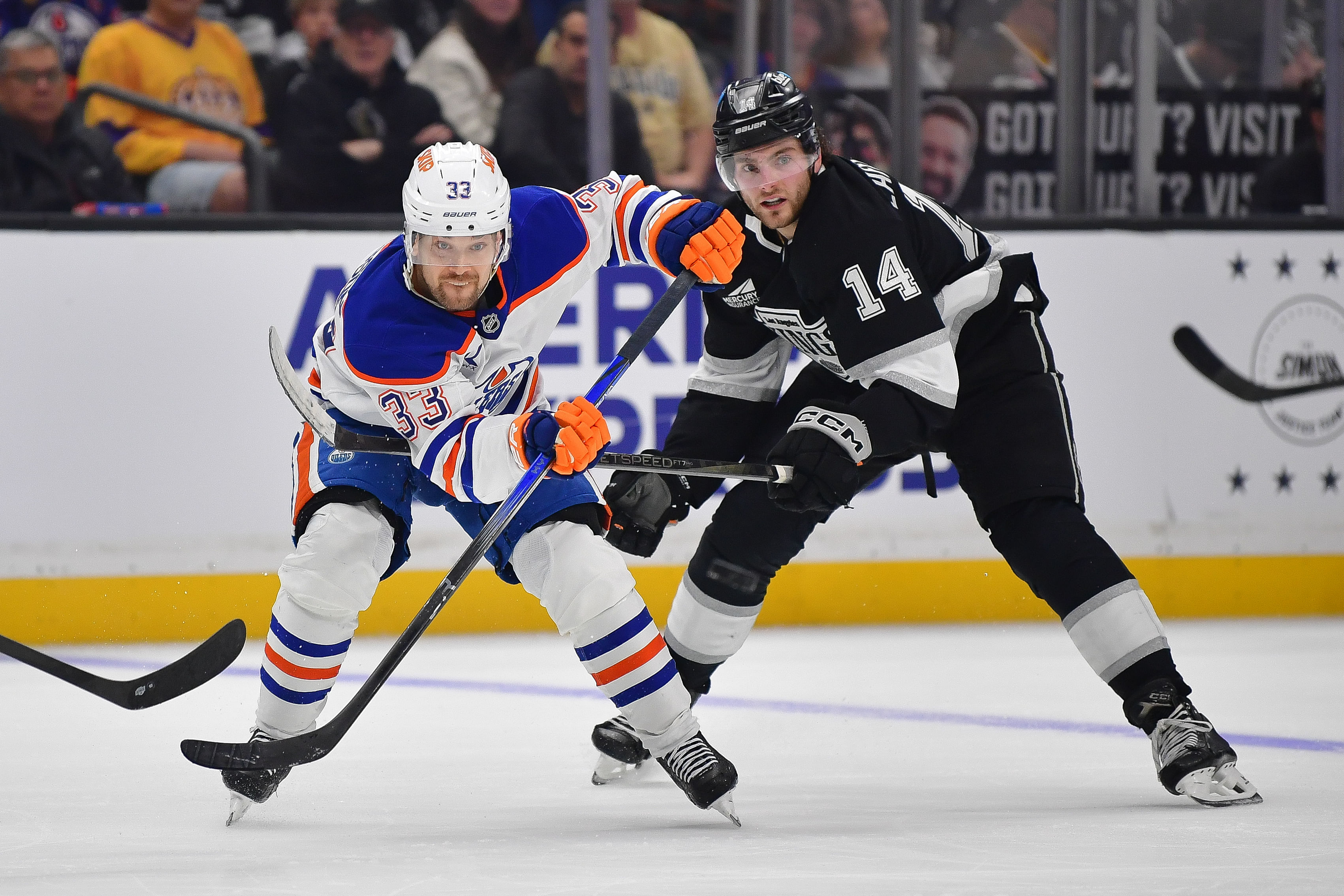 NHL: Edmonton Oilers at Los Angeles Kings - Source: Imagn