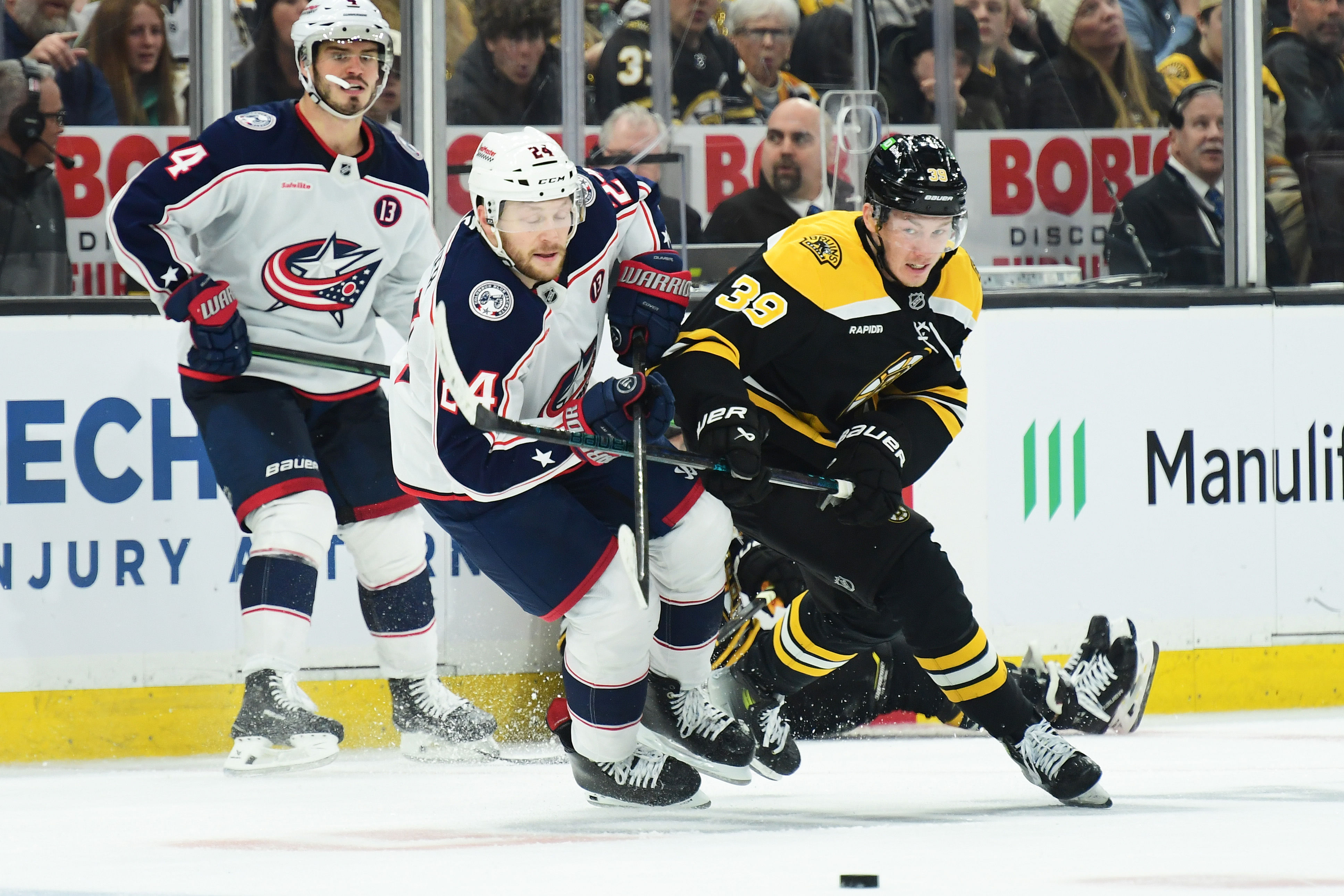 NHL: Columbus Blue Jackets at Boston Bruins - Source: Imagn