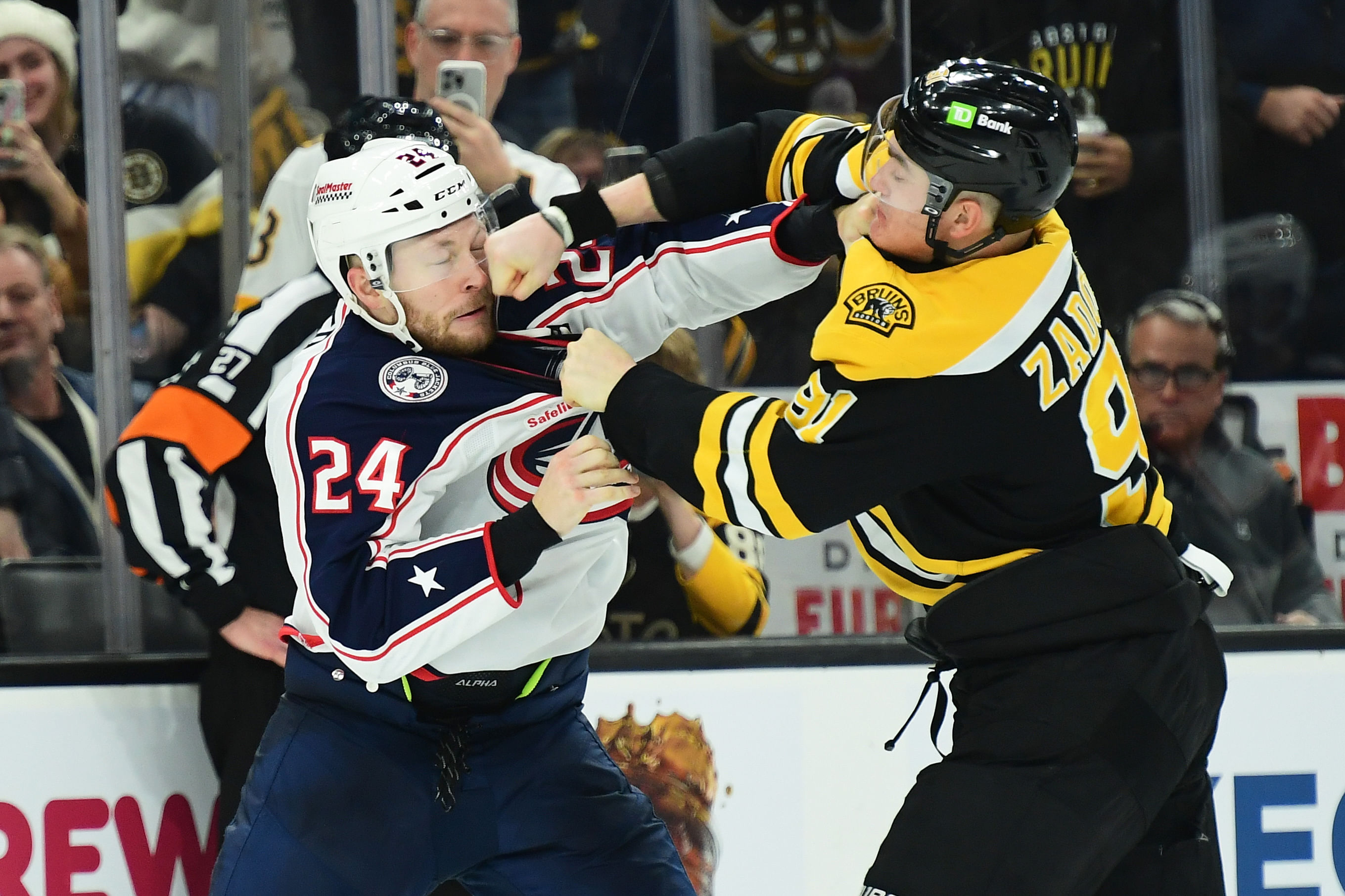 NHL: Columbus Blue Jackets at Boston Bruins - Source: Imagn