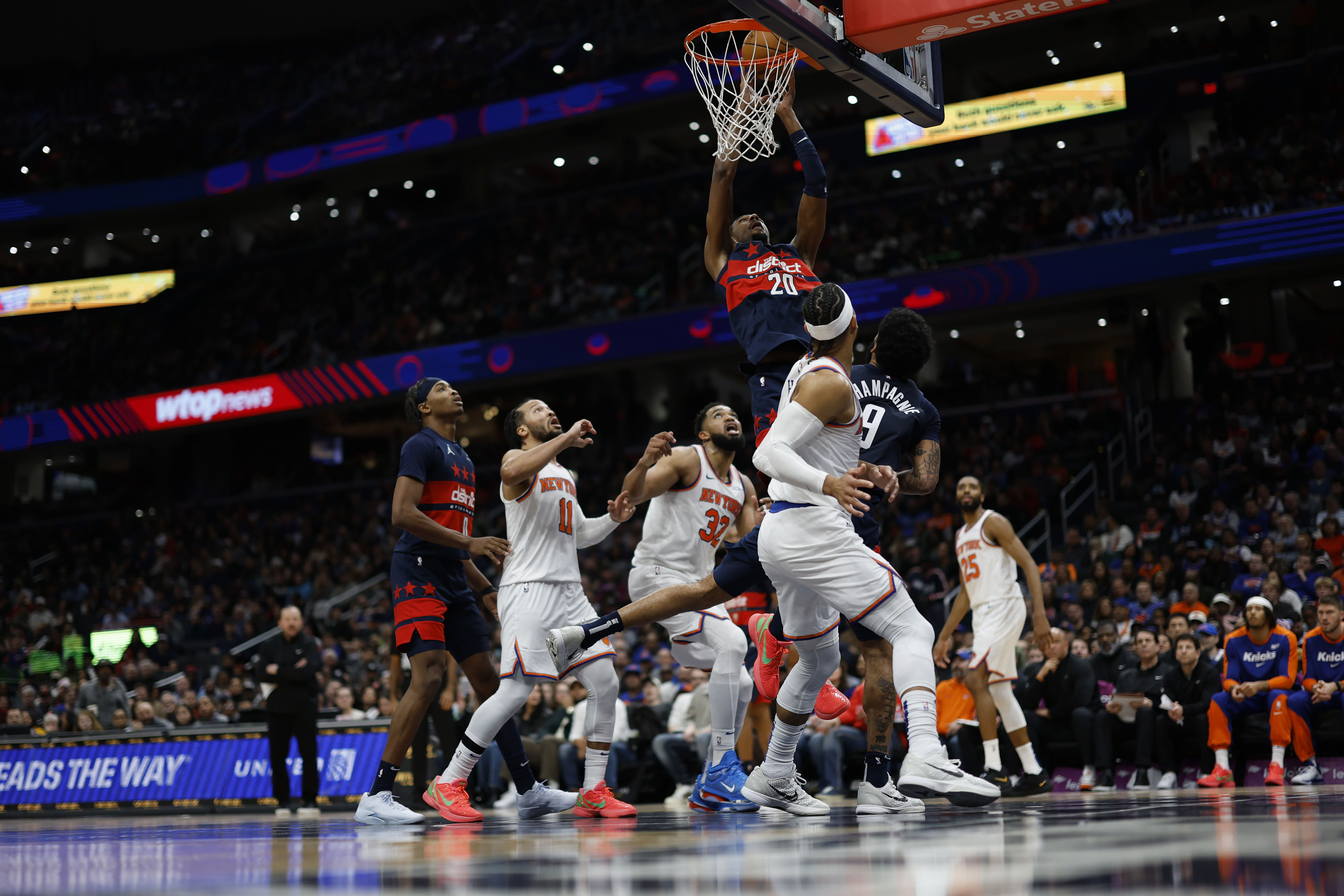 NBA: New York Knicks at Washington Wizards - Source: Imagn