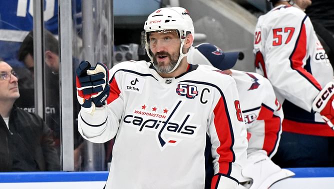 Alex Ovechkin makes his feelings known after inching closer to Wayne Gretzky's scoring record in first game since return from injury