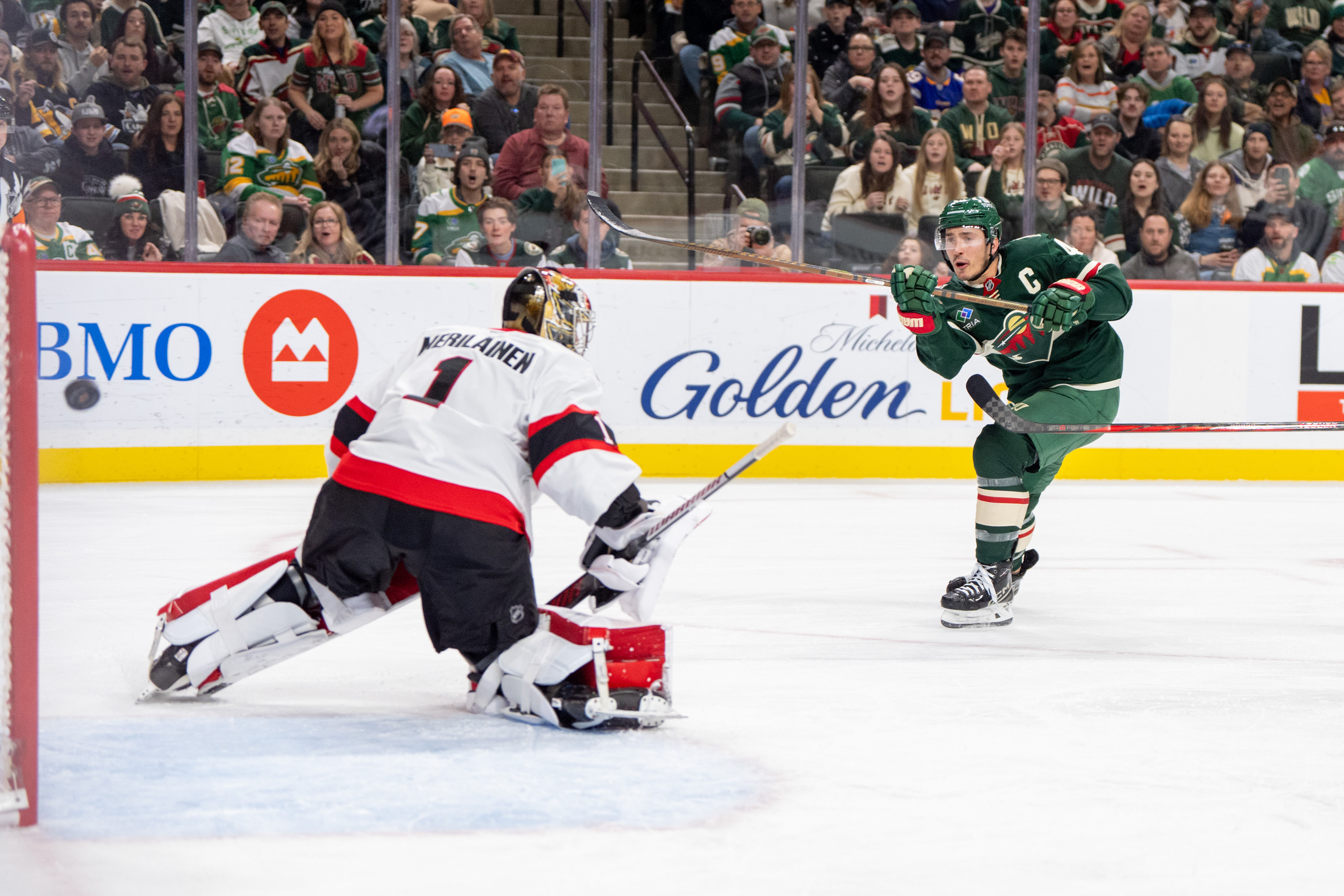 NHL: Ottawa Senators at Minnesota Wild - Source: Imagn