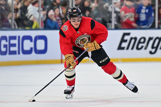 Connor Bedard makes his feelings known on playing at Wrigley Field for 2025 NHL Winter Classic