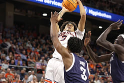 “Ki was built was Neville”: College hoops fans in awe of Auburn’s Jahki Howard’s impressive alley-oop against Monmouth