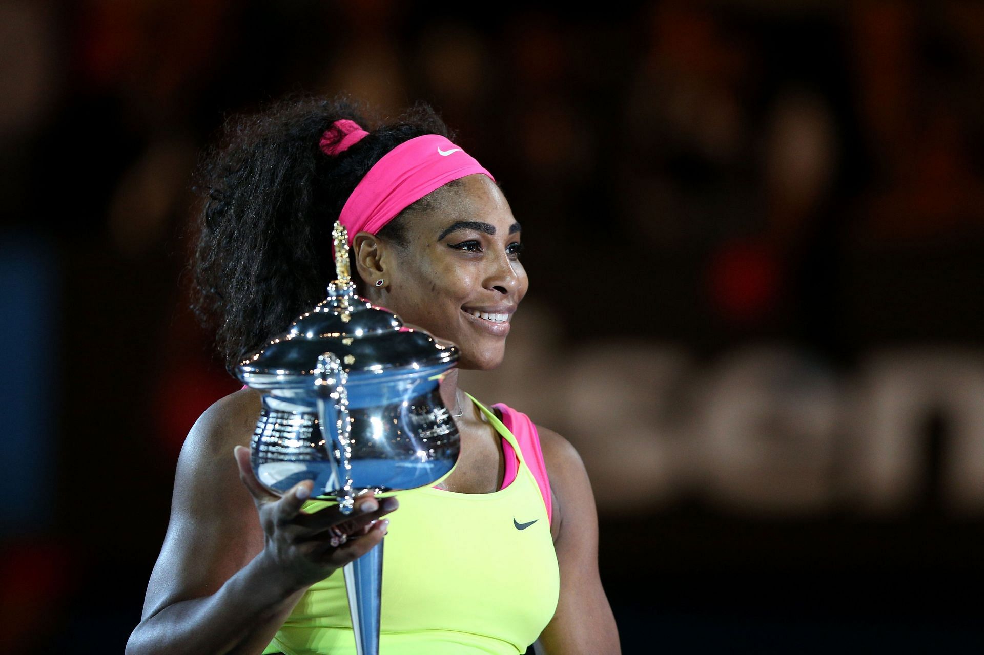 Serena Williams at the Australian Open 2015. (Photo: Getty)