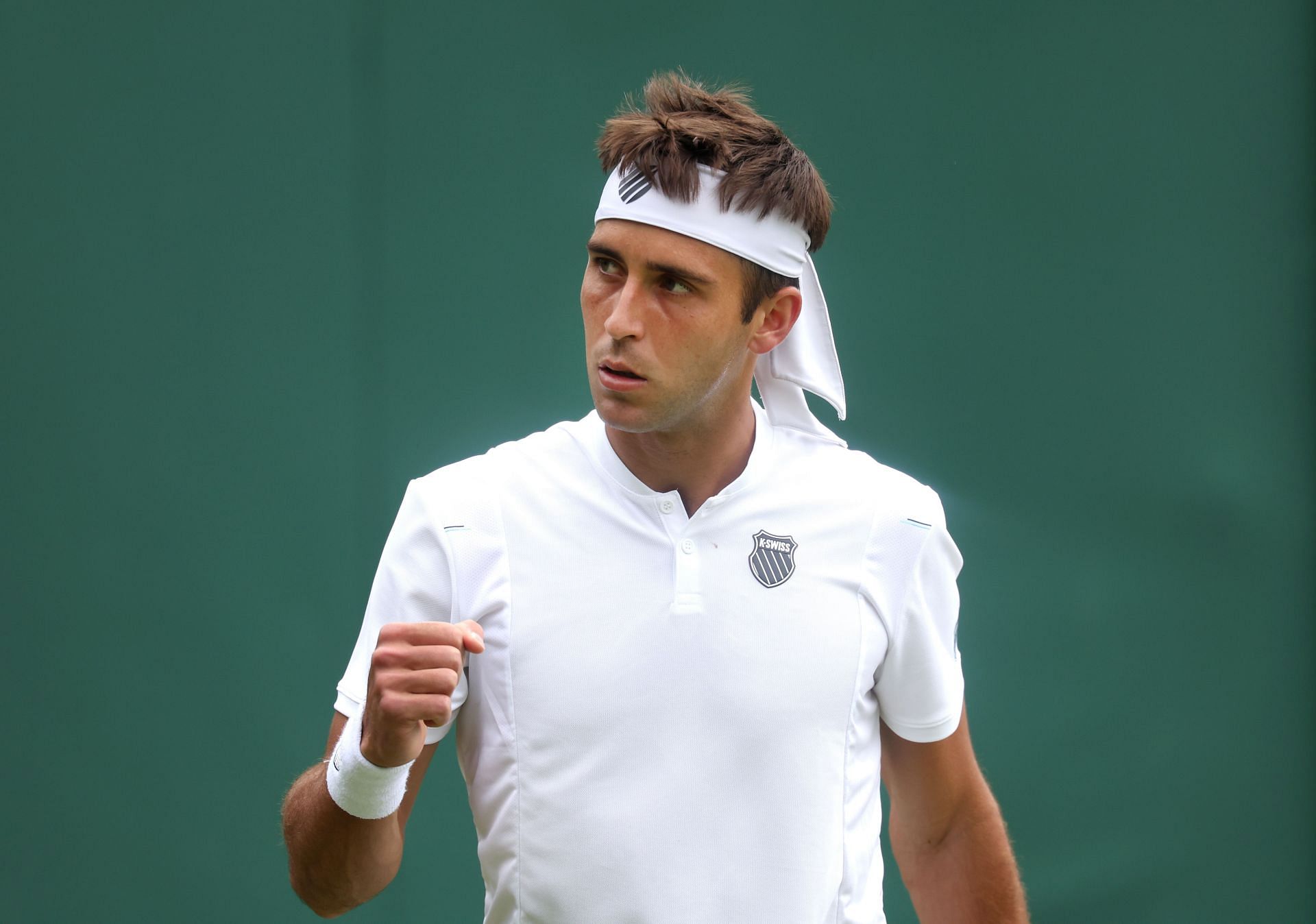 Tomas Martin Etcheverry at Wimbledon 2024. (Photo: Getty)