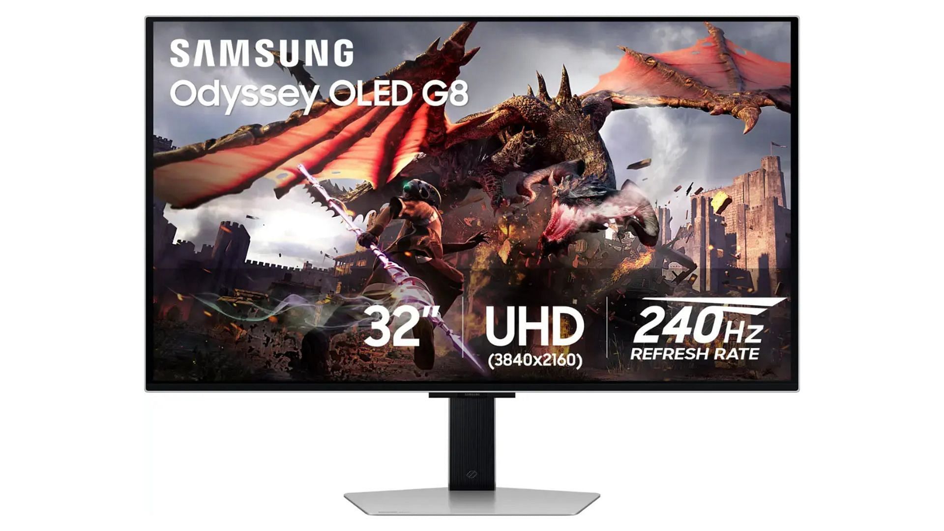 The Samsung Odyssey OLED G8 has a great deal during the Holiday Sale (Image via Samsung)