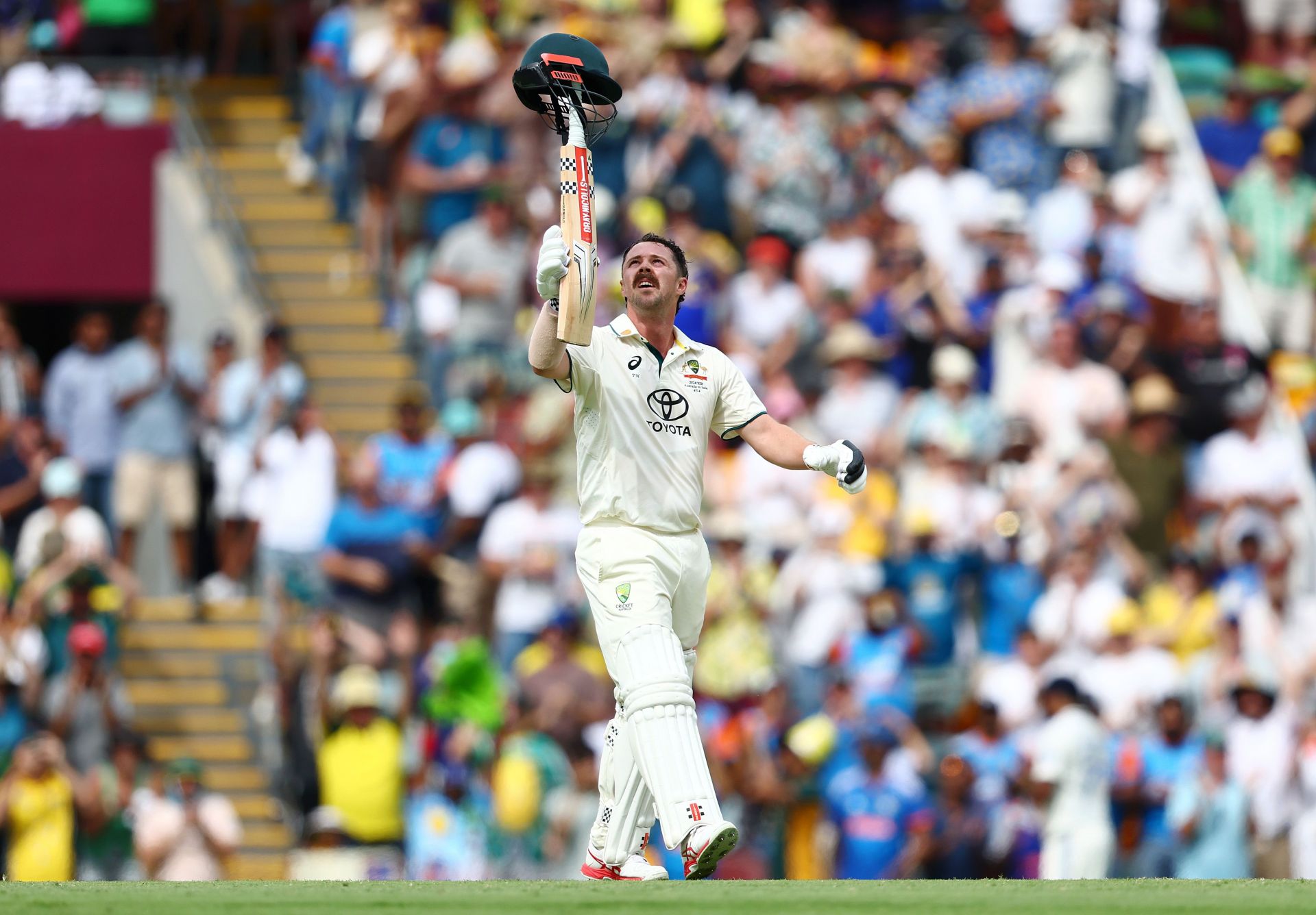 "Travis Head-ache at it again" - Twitter erupts as the Australian batter smashes yet another century in BGT 2024-25 3rd Test