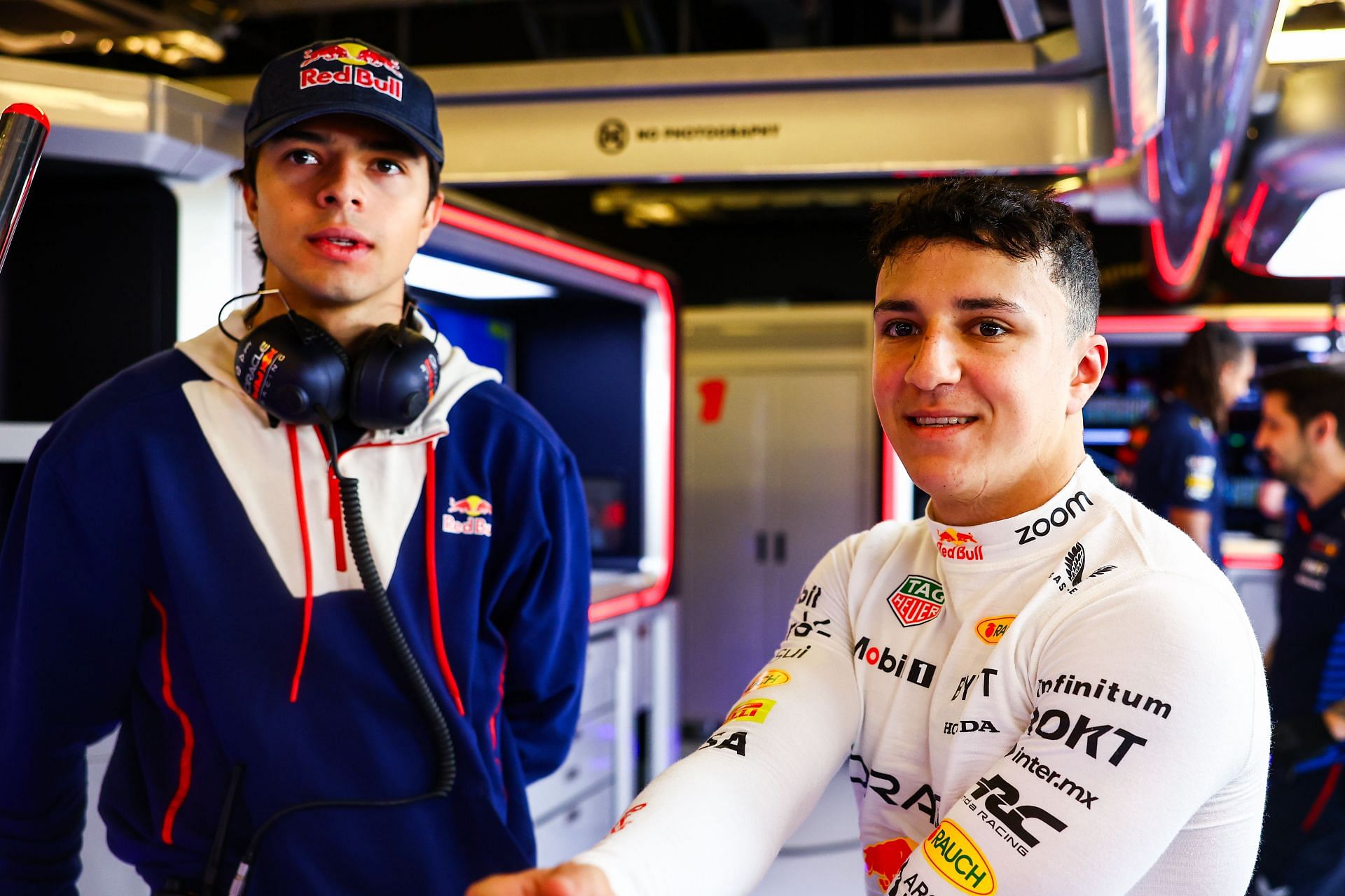 Isack Hadjar at Formula 1 Testing in Abu Dhabi (Image Source: Getty)