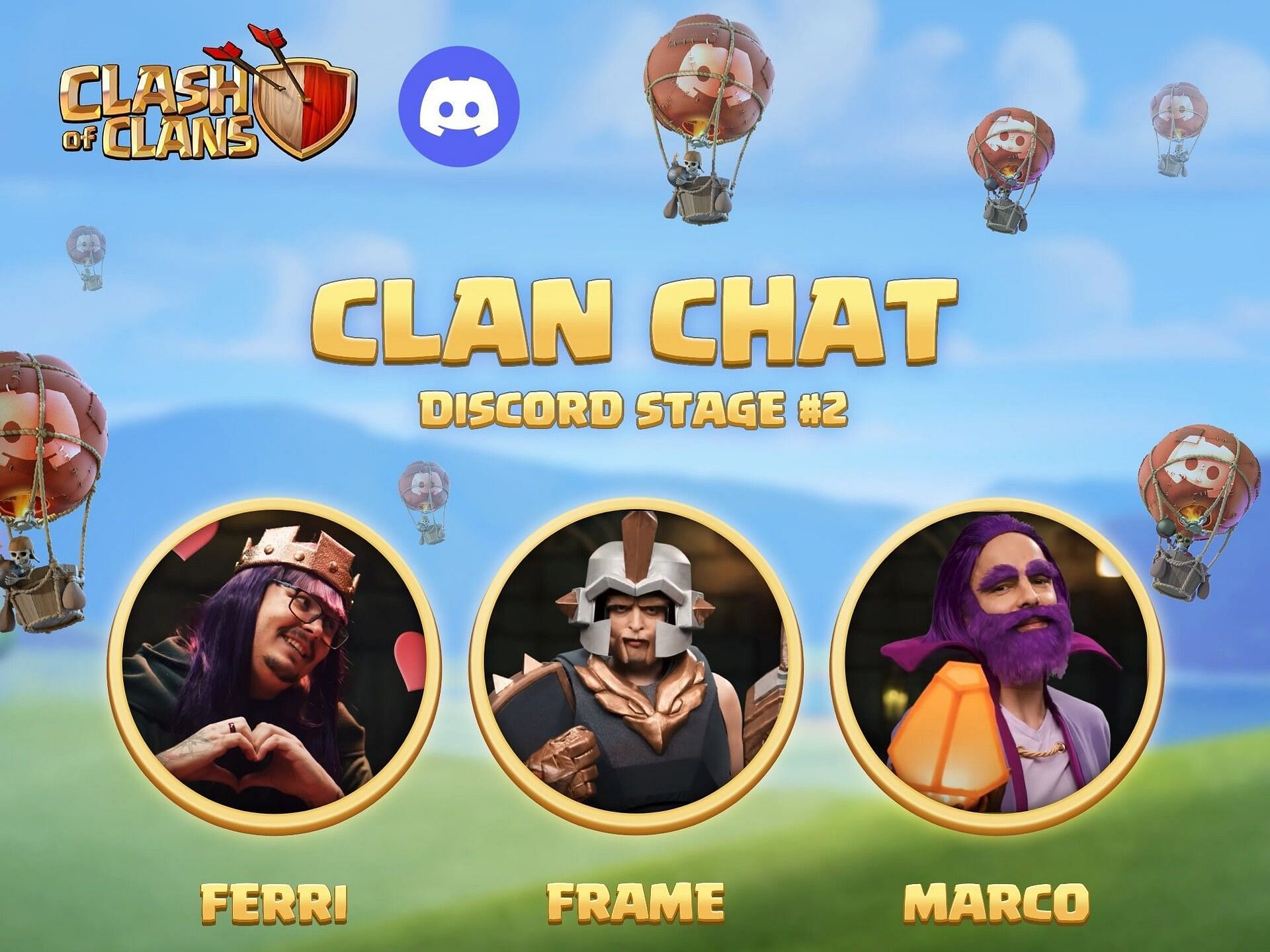 Recent Clan Chat community managers (Image via Supercell)