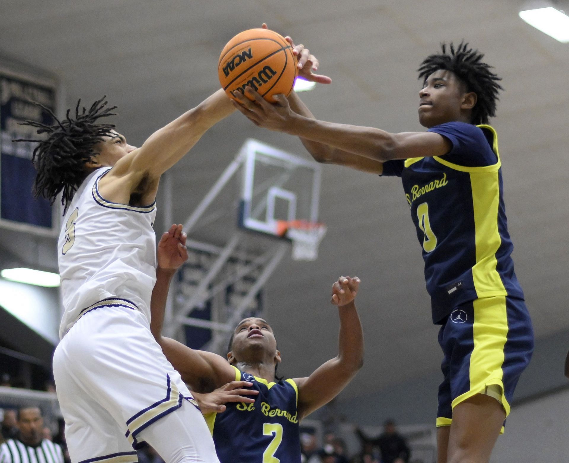 St. John Bosco defeated St. Bernard 60-47 to win a CIF-SS boys Open Division playoff basketball game. - Source: Getty