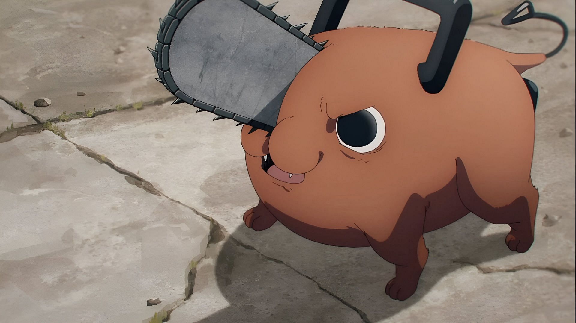 Pochita as seen in the anime (Image via MAPPA)