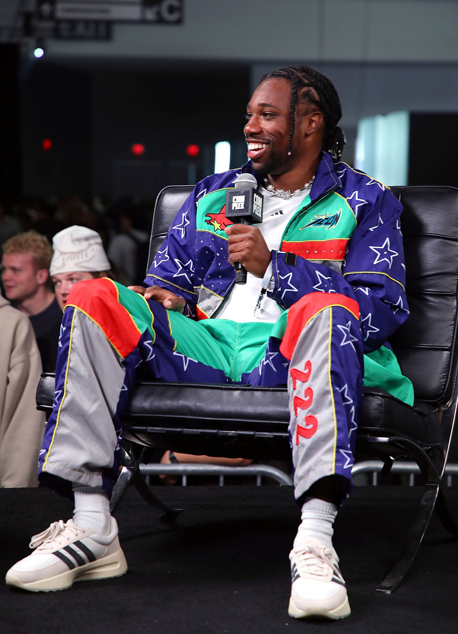 Lyles&#039; at the ComplexCon 2024 (Image Source: Getty)