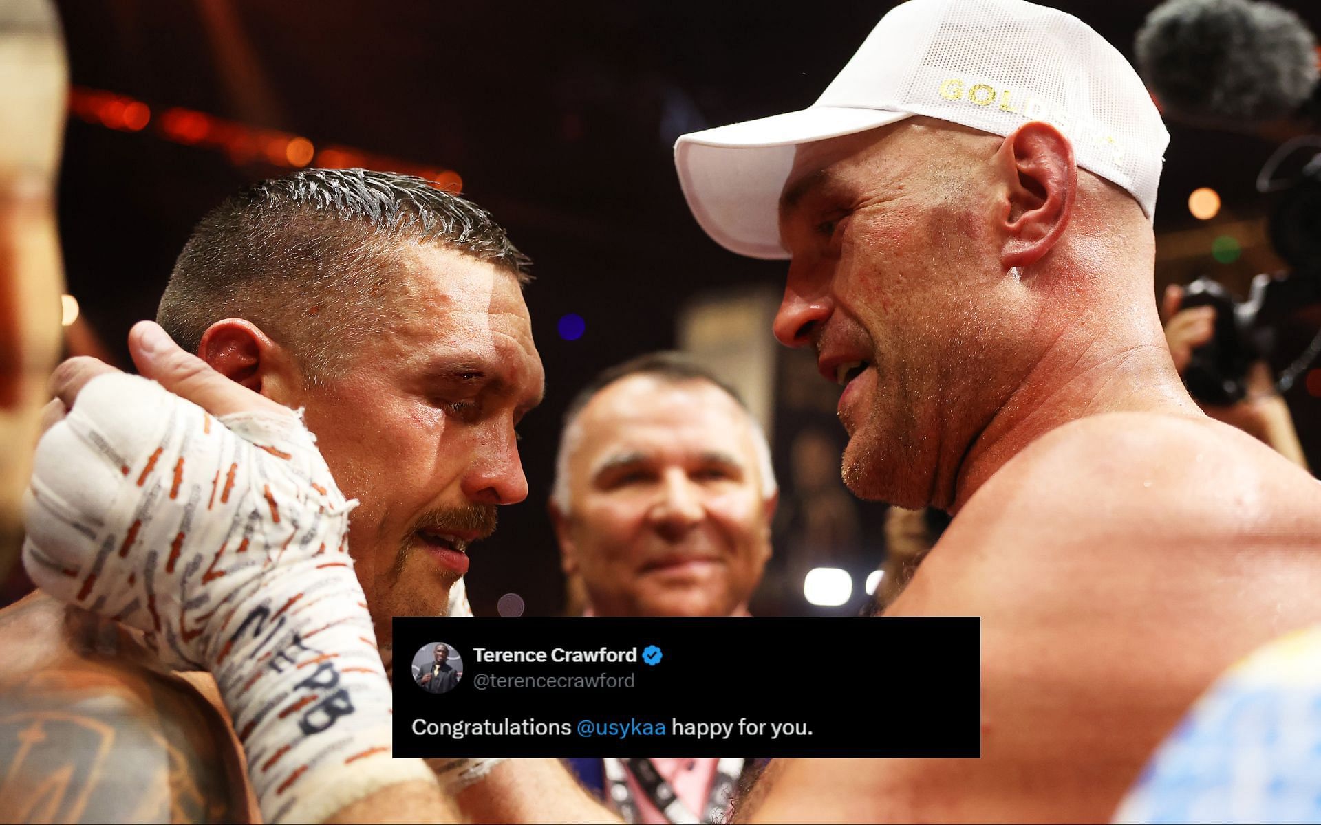 Combat sports world reacts to Oleksandr Usyk