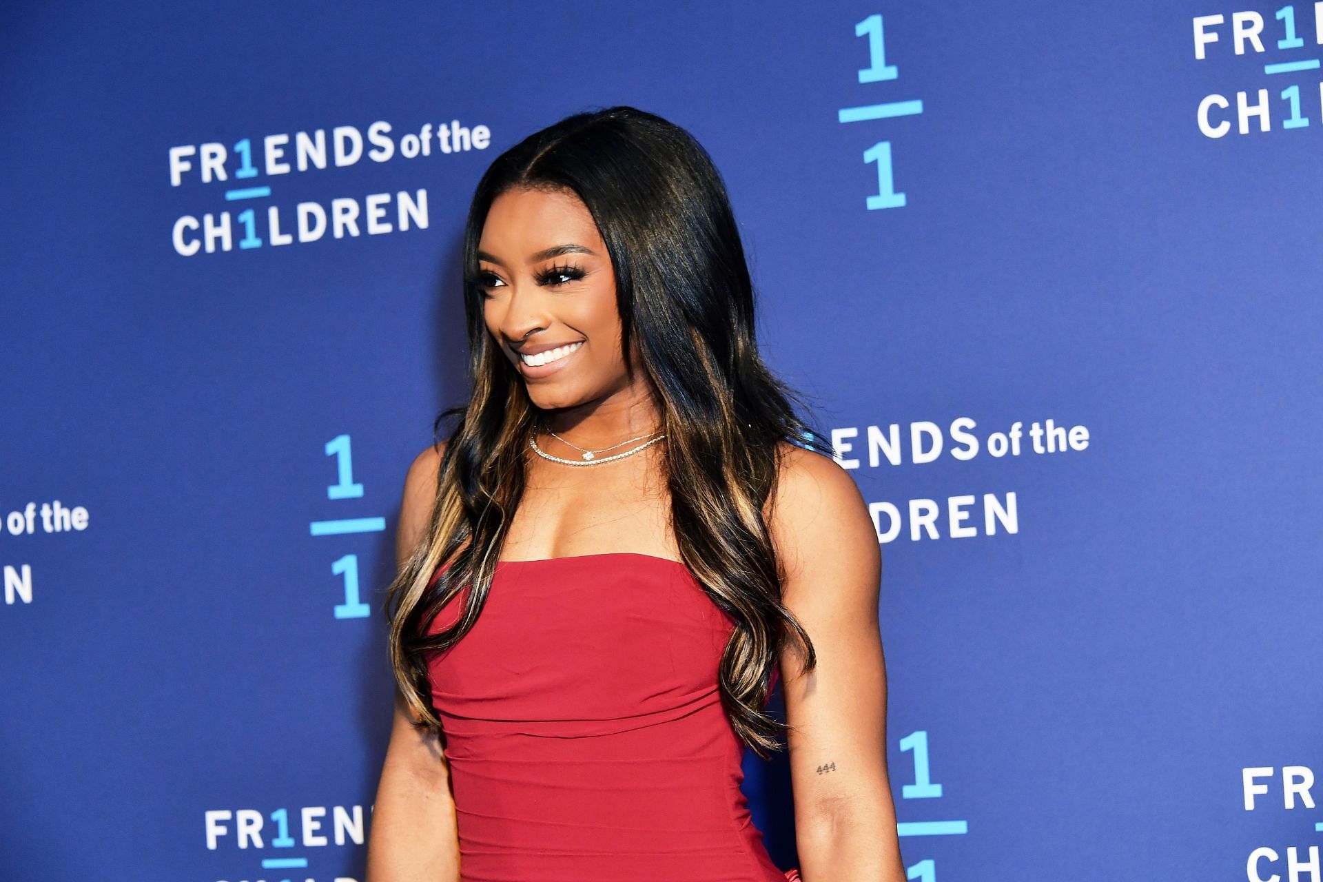 Simone Biles makes an appearance at the Friends Of The Children 30th Anniversary Gala - Source: Getty