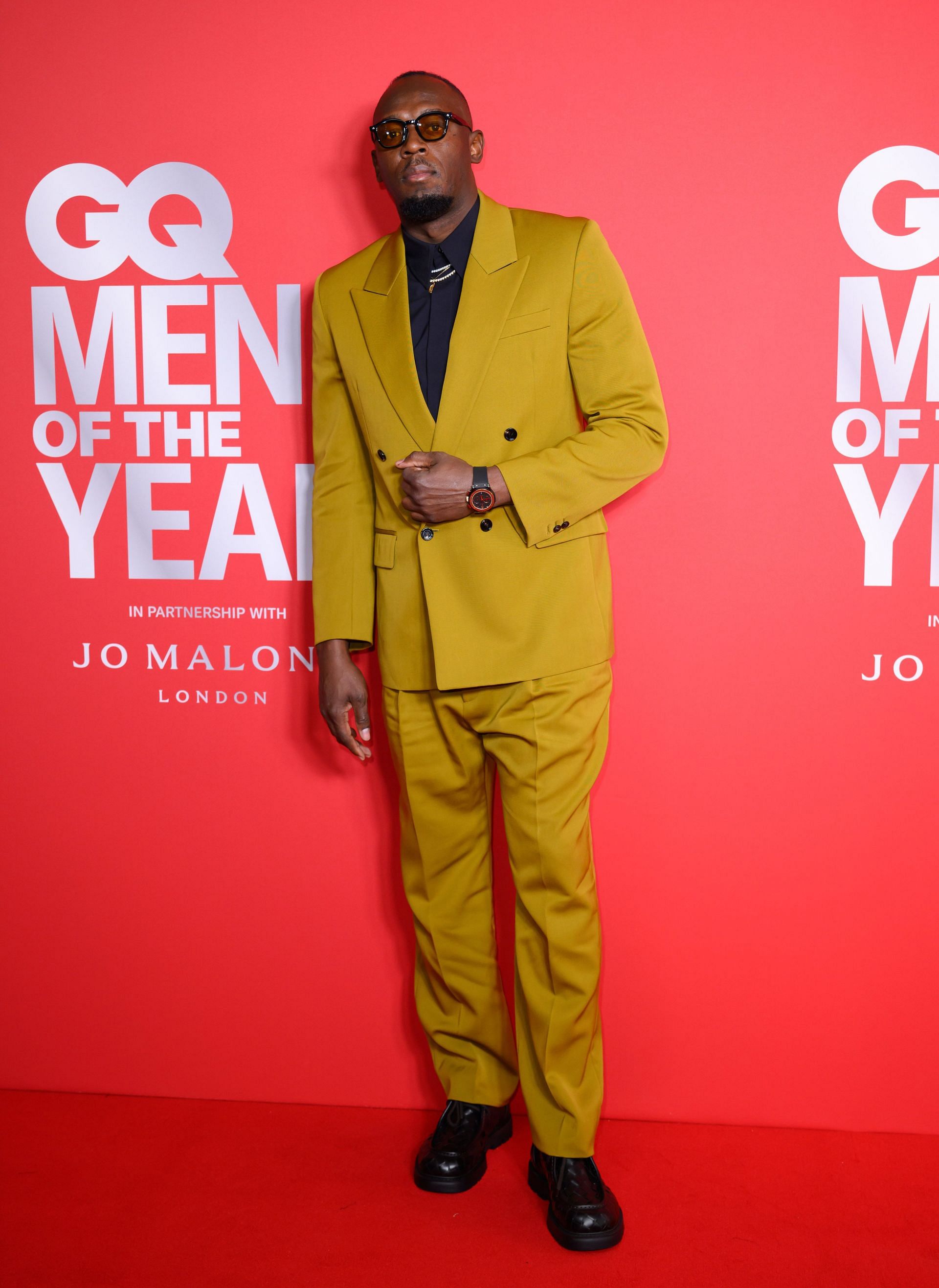 Usain Bolt at the GQ Men Of The Year Awards 2024 (Image Source: Getty)