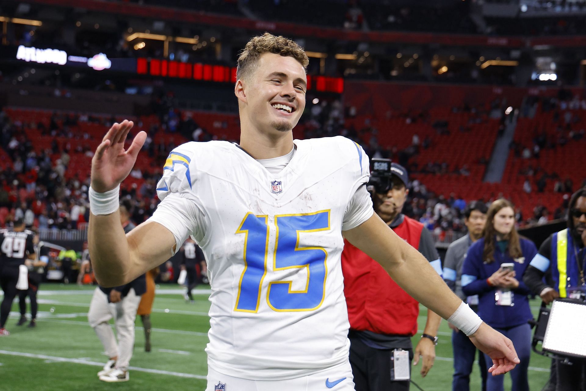 Los Angeles Chargers WR Ladd McConkey - Source: Getty