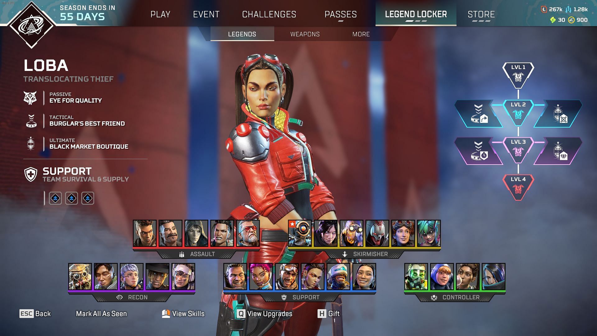 Loba in Apex Legends (Image via EA)