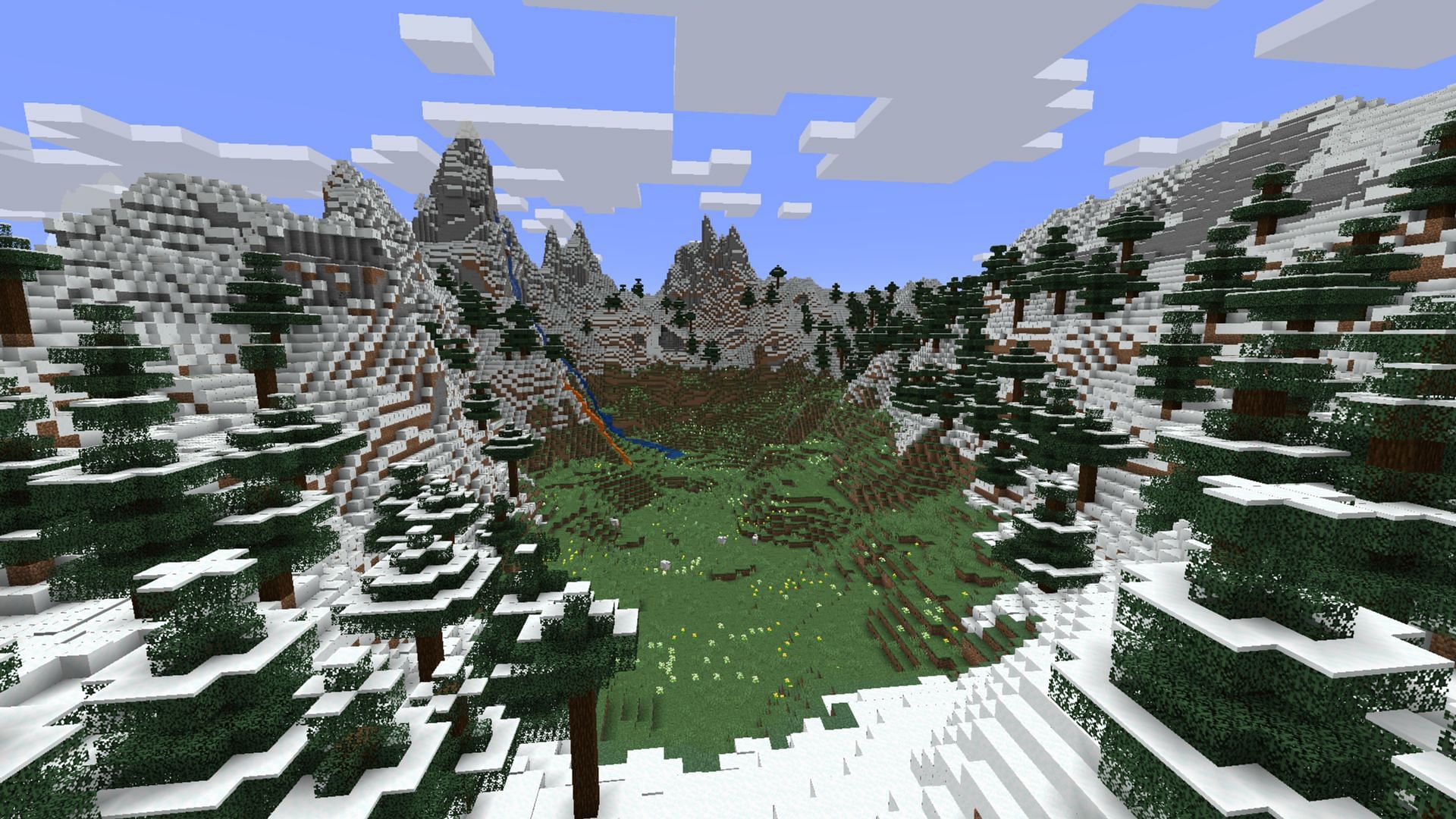 Use any of the thousands of seeds available to spawn in your favorite biome in Minecraft (Image via Mojang Studios)