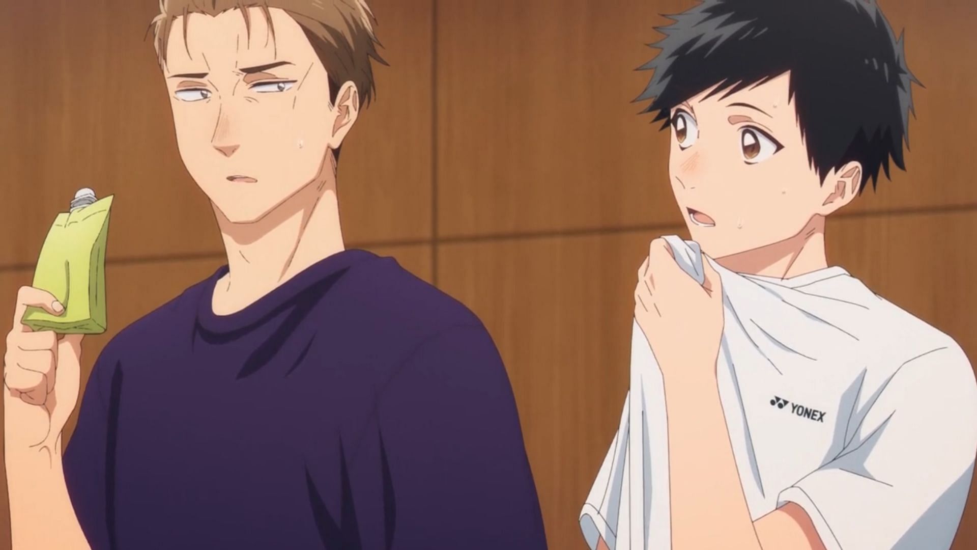 Hyodo and Taiki as shown in the anime series (Image via TMS Entertainment)