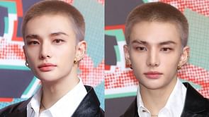 "HE IS ABOUT TO START A NEW TREND" — Fans in a frenzy as Stray Kids' Hyunjin debuts a buzz cut at the SBS Gayo Daejeon 2024 red carpet